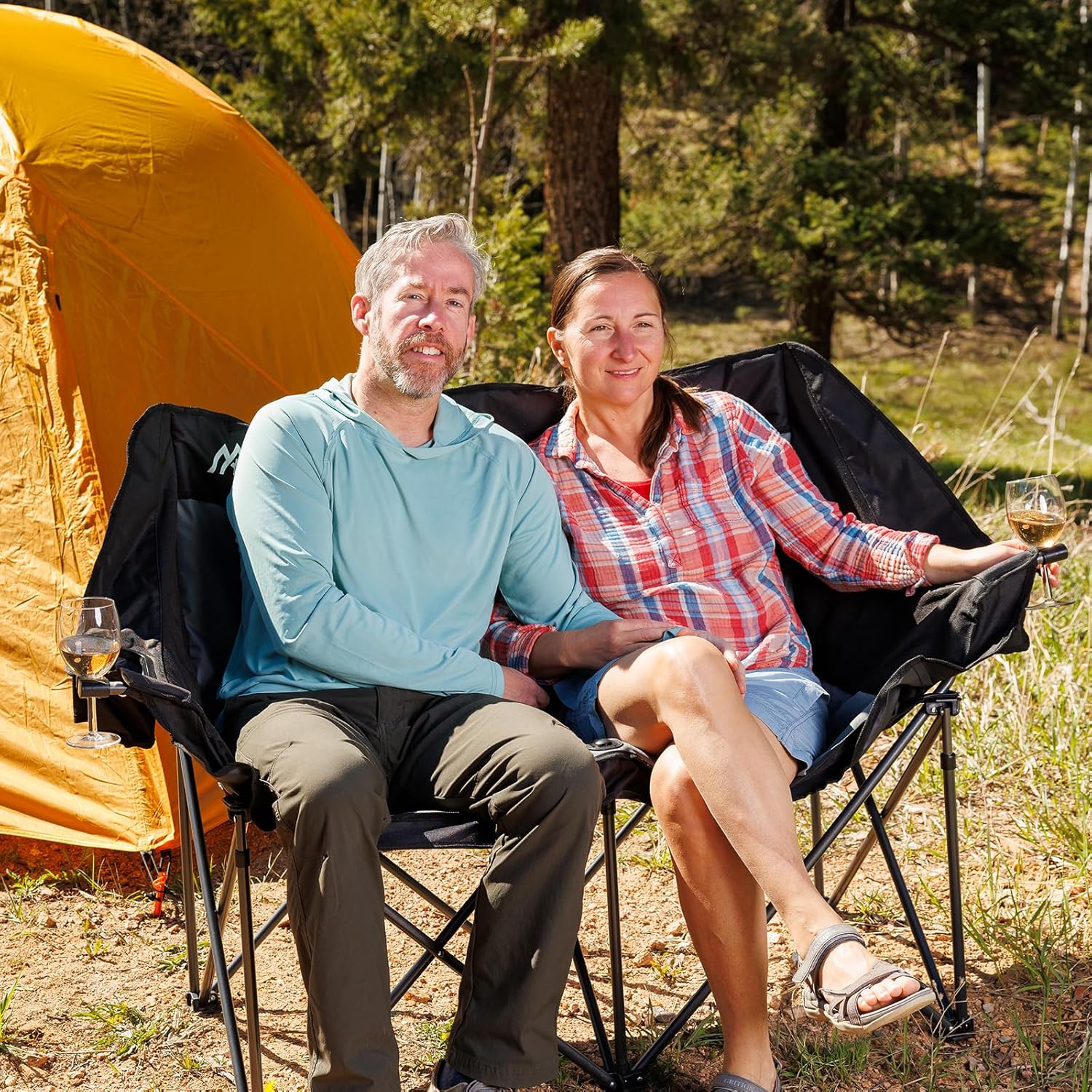 Loveseat Camping Chair Double Camping Chairs