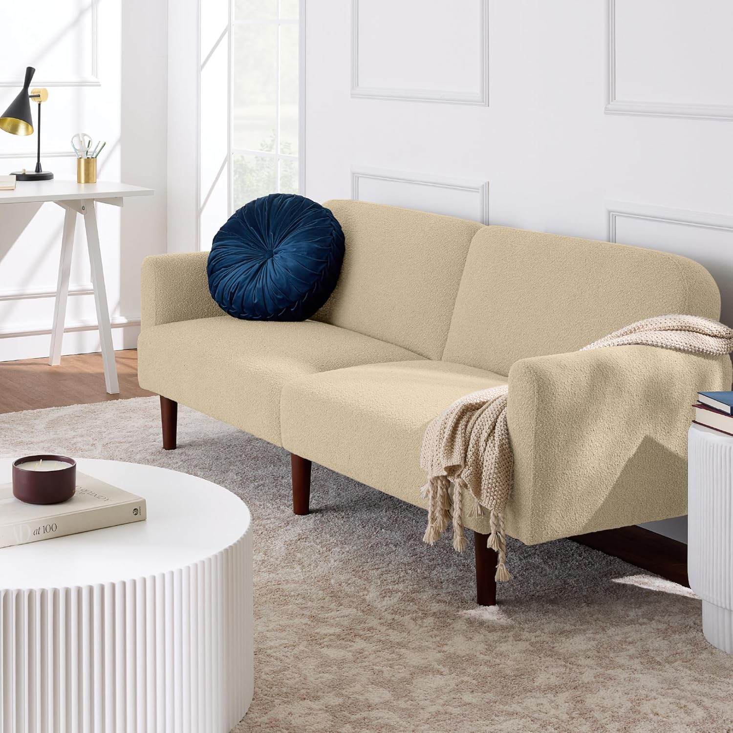 Velvet Loveseat Sofa