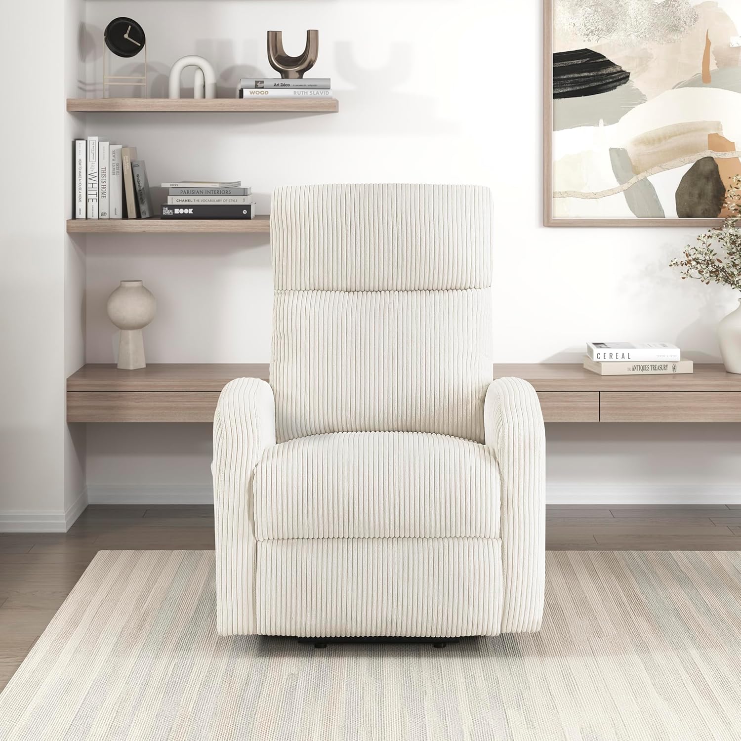 Recliner Chair Armchair Push Back Recliner