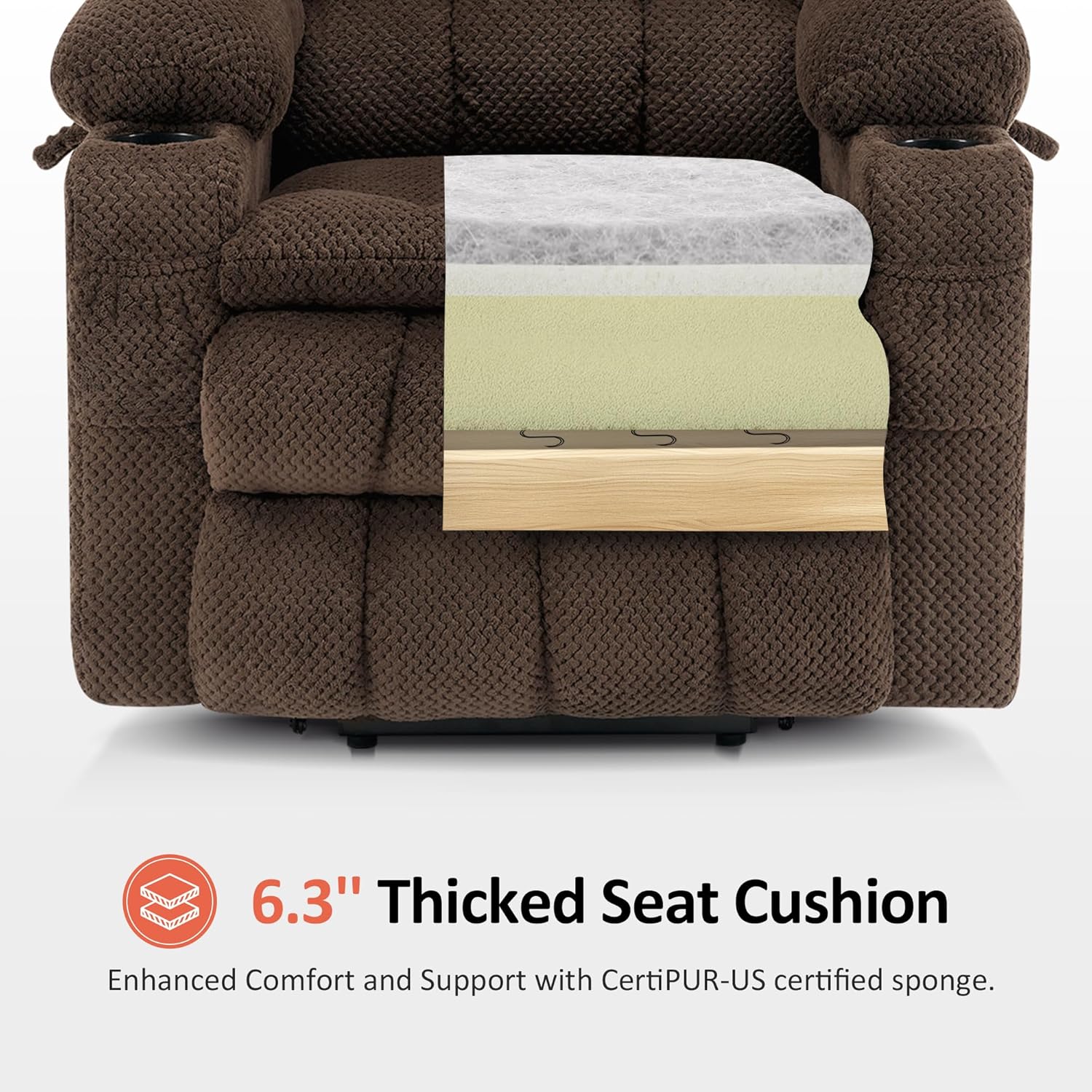 Dual Motor Large Power Lift Recliner Chair