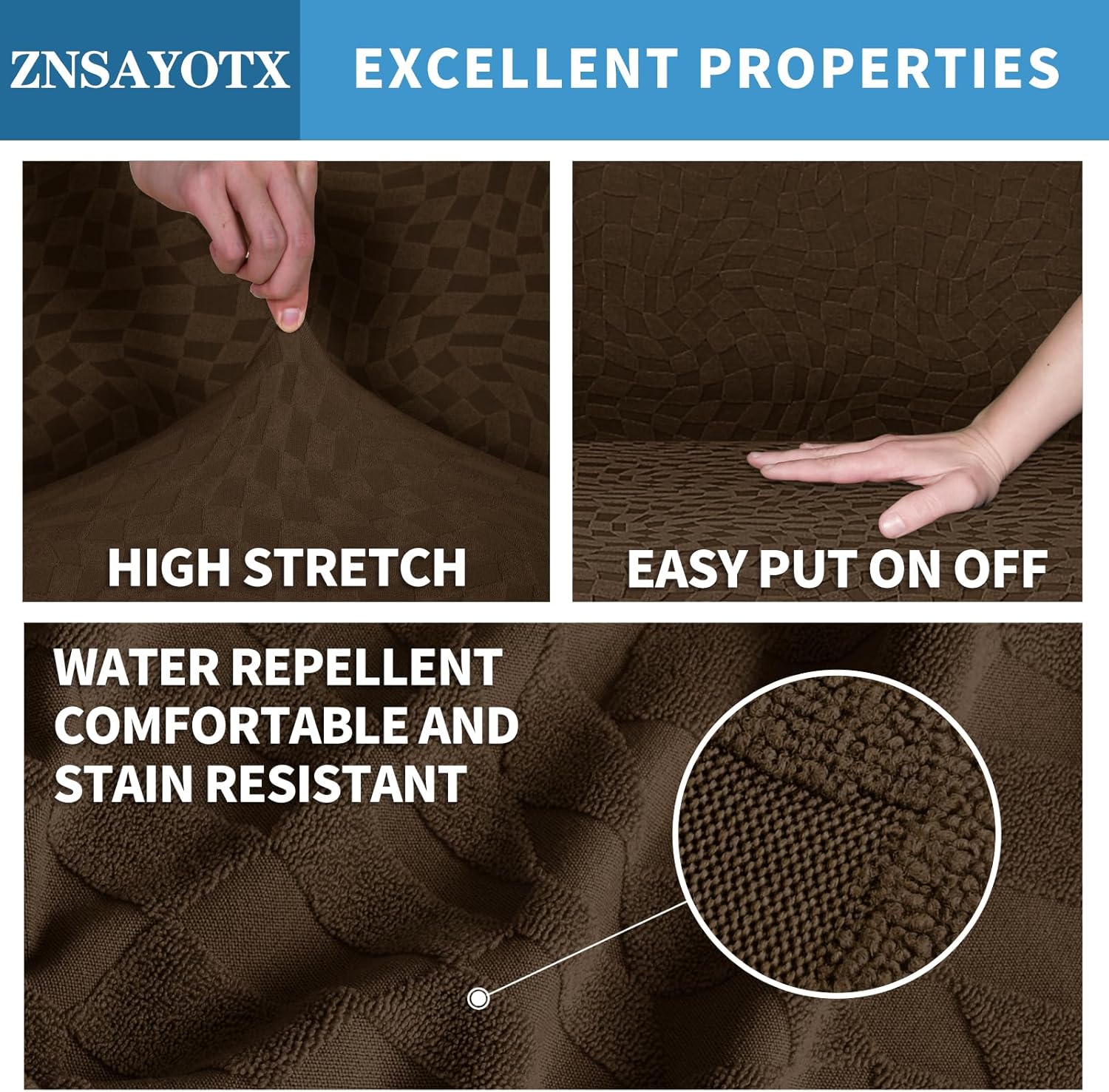 Rectangle Footrest Slipcovers