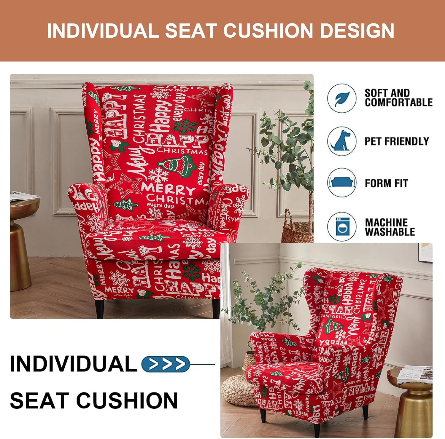 Wingback Chair Slipco