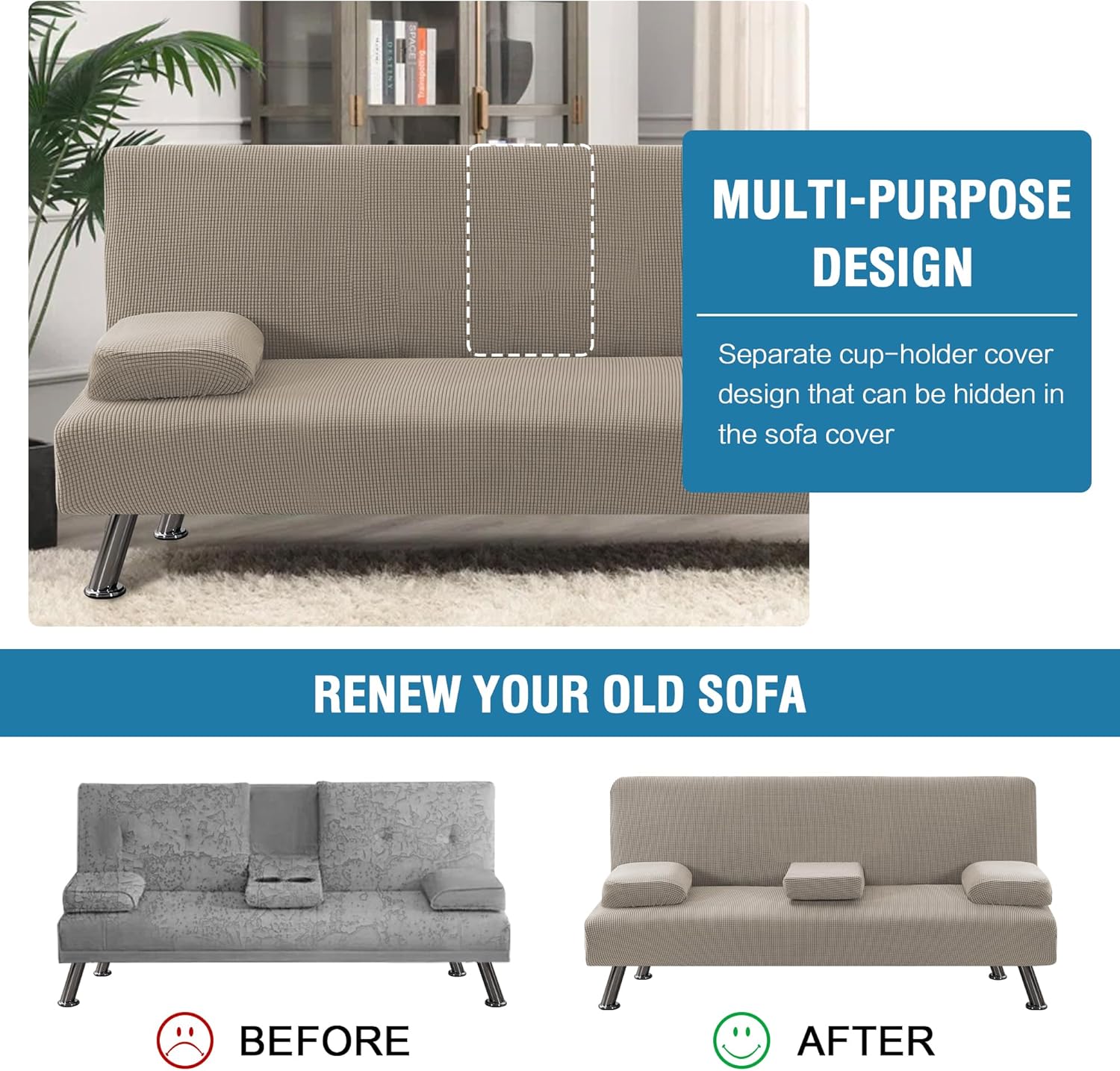 Futon Covers Sofa Bed Slipcover