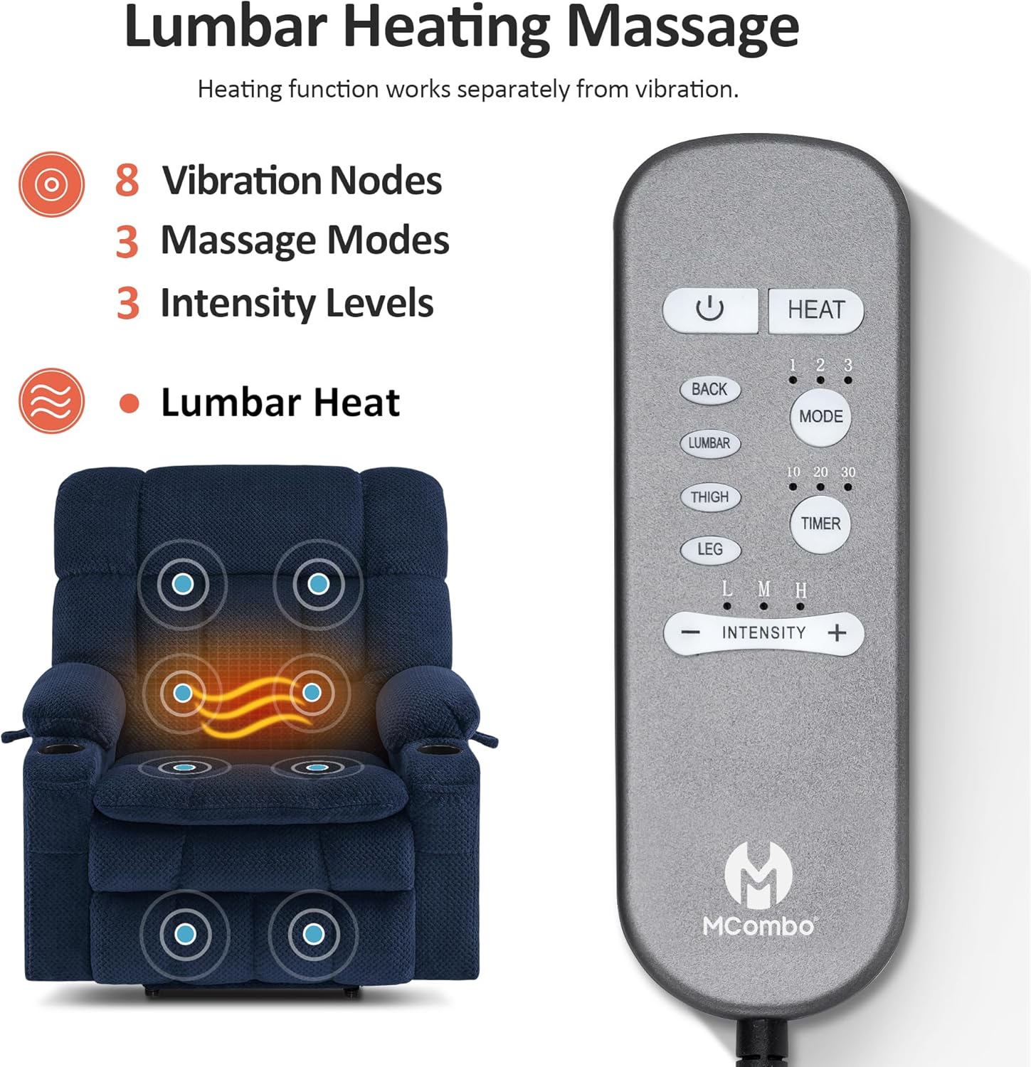 Dual Motor Large Power Lift Recliner Chair