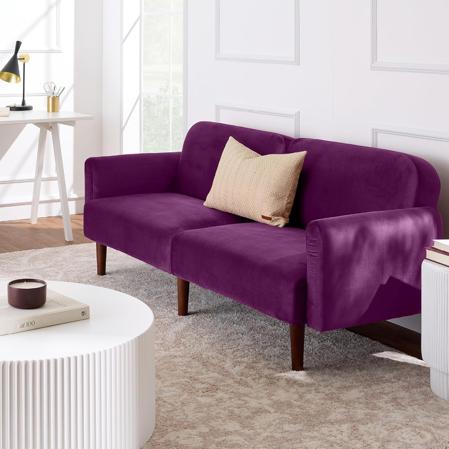 Velvet Loveseat Sofa