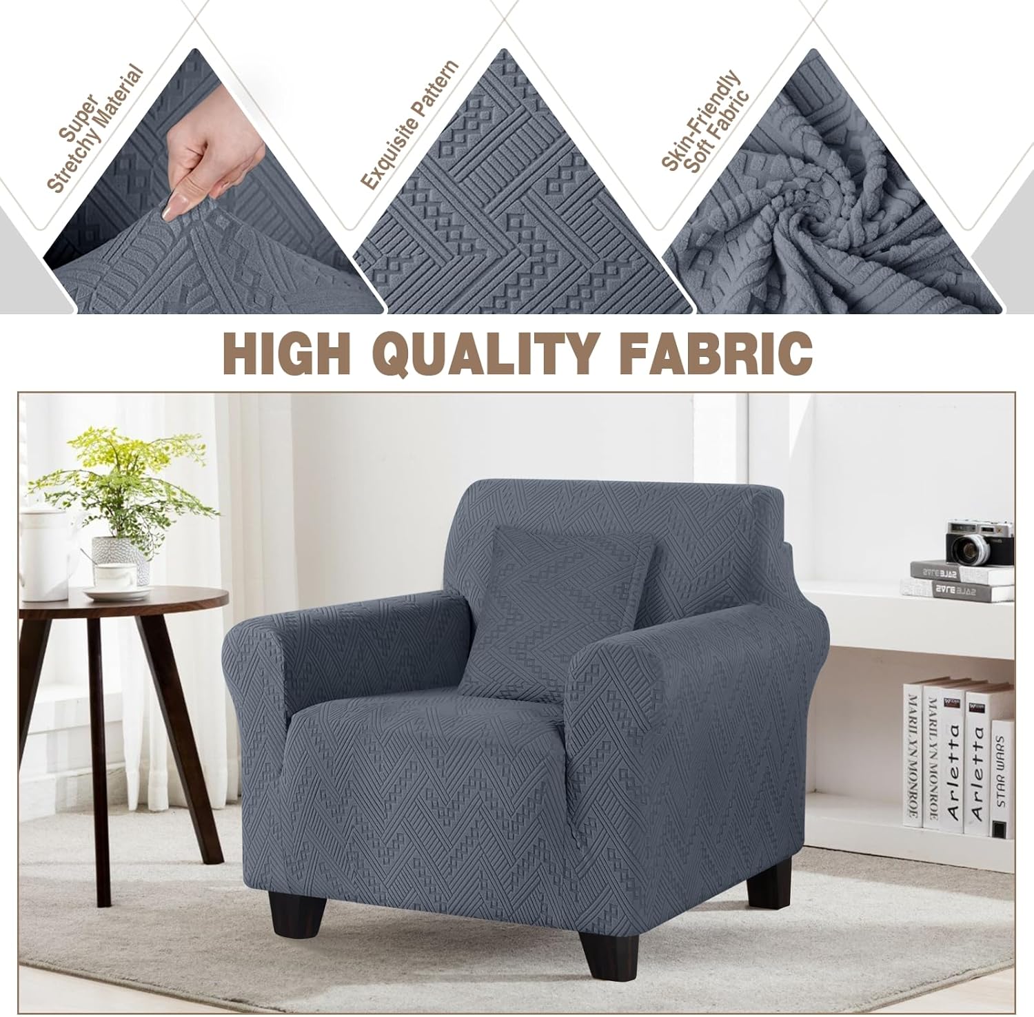 Stretch Sofa Cover 1 Piece Couch Covers