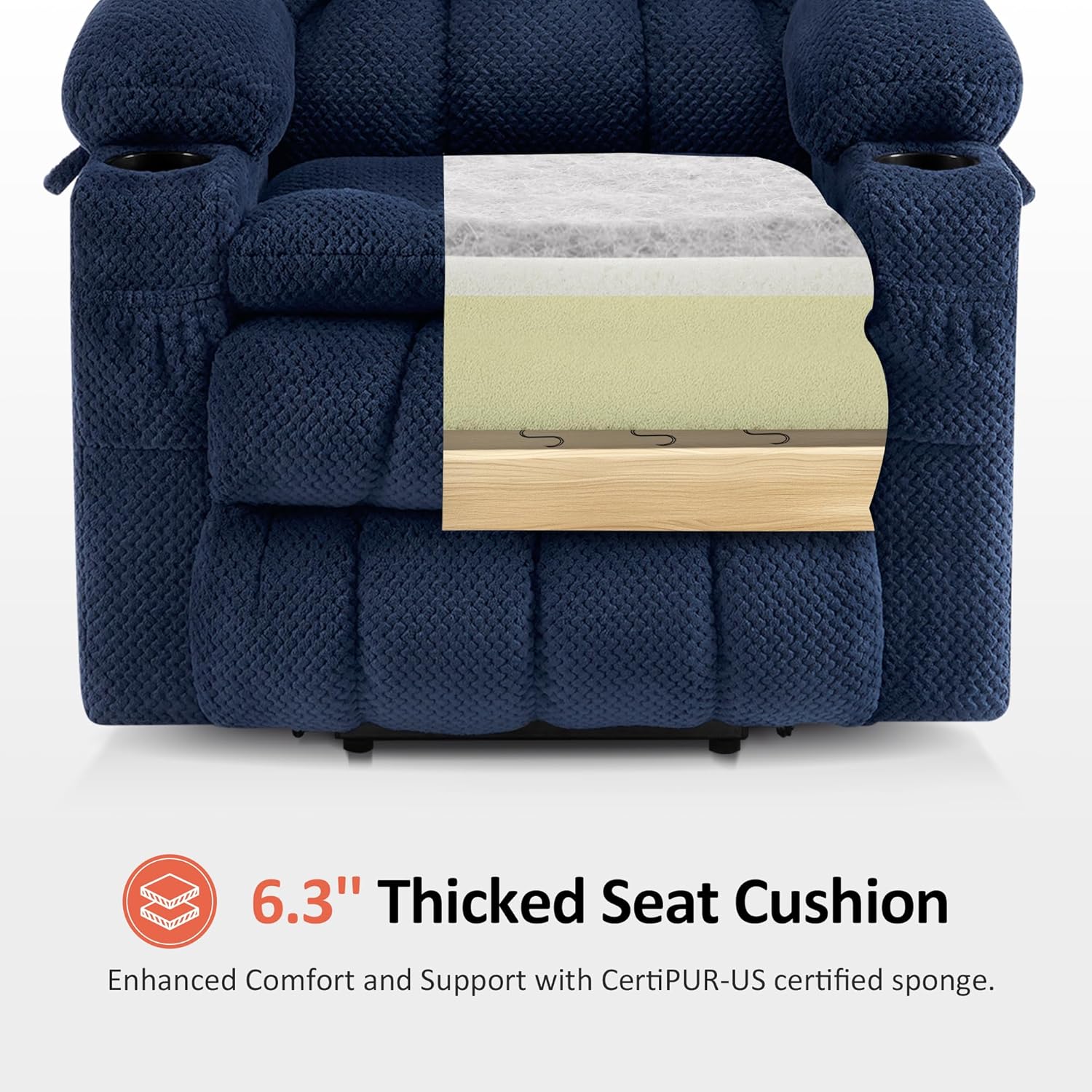 Dual Motor Large Power Lift Recliner Chair