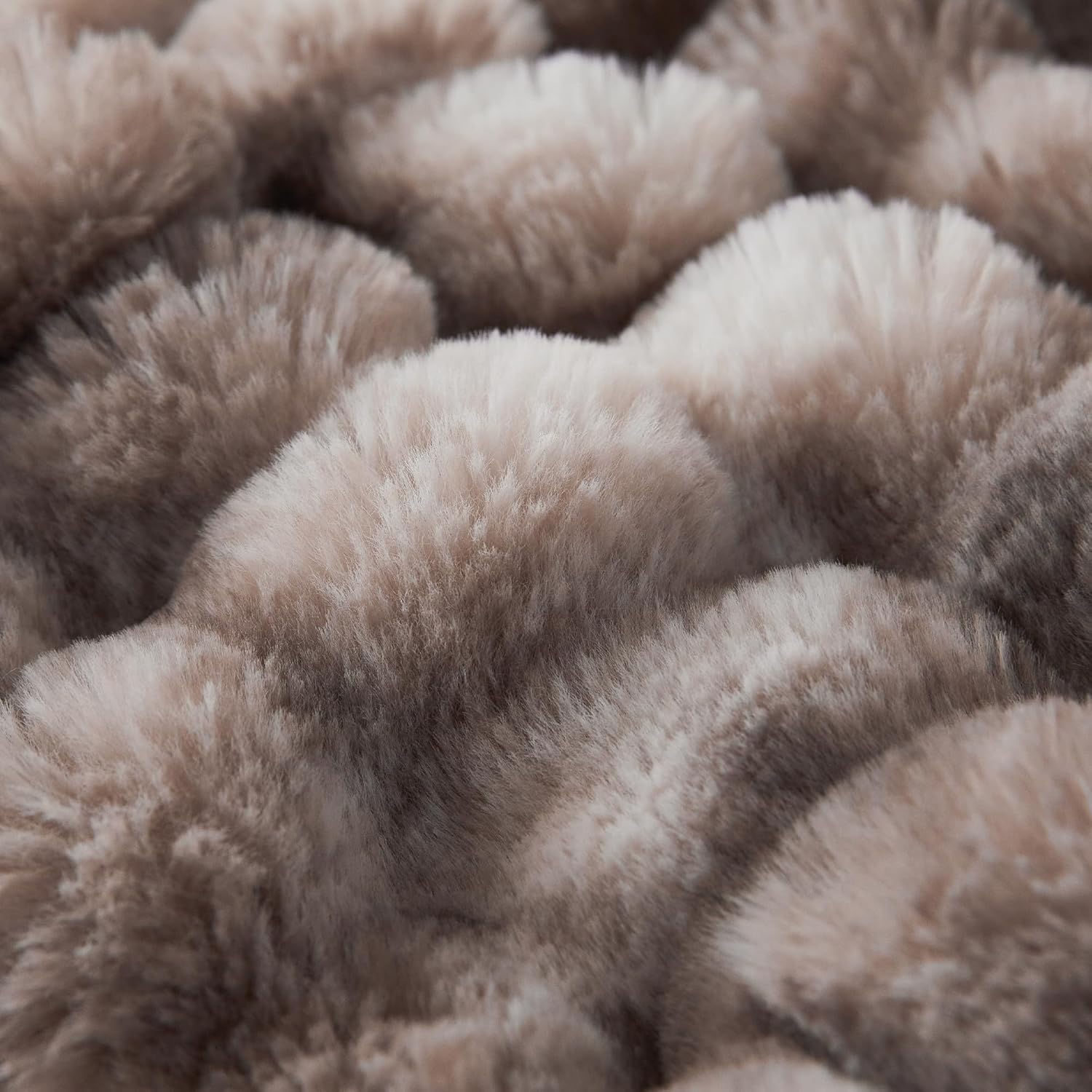 Fur Throw Blanket for Couch