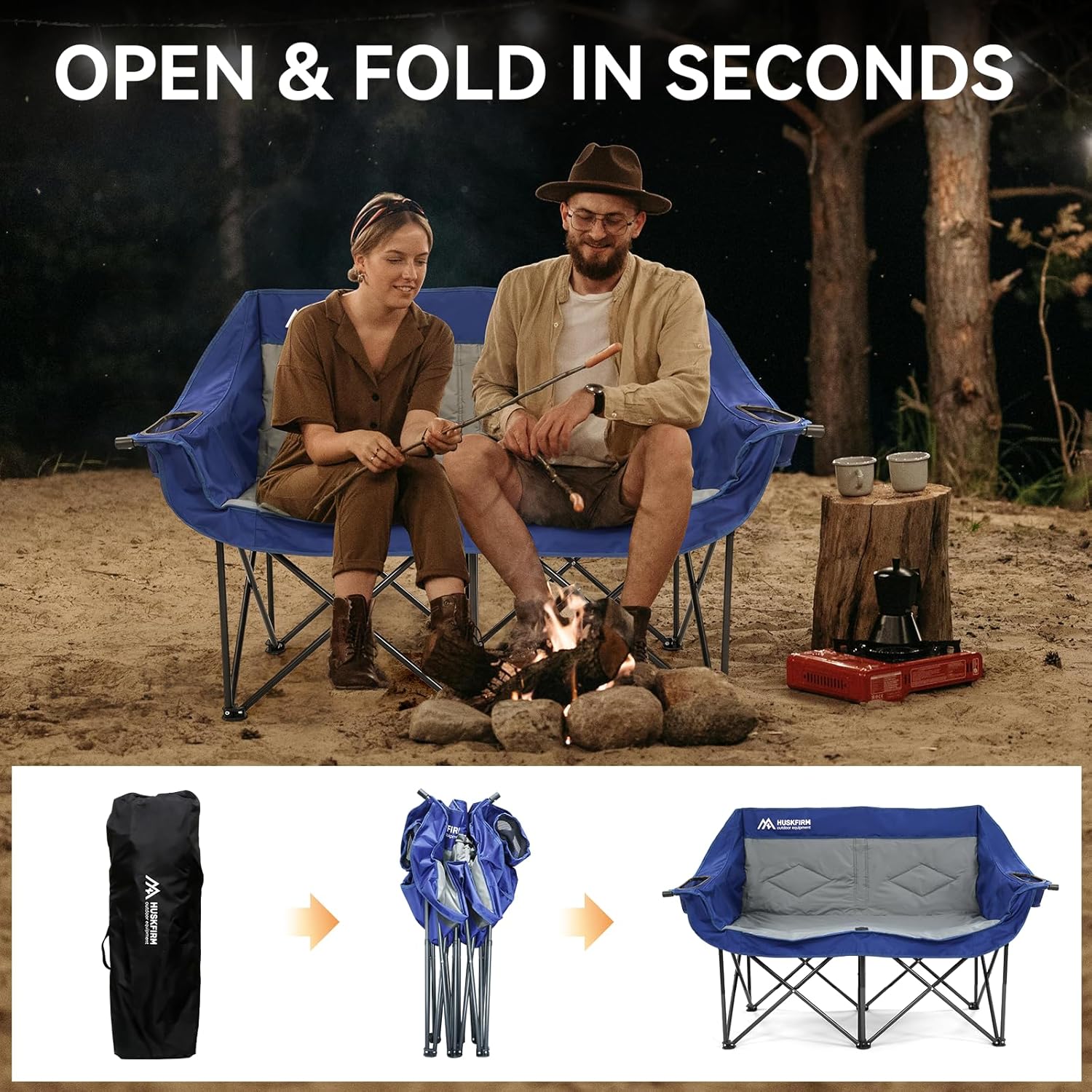 Loveseat Camping Chair Double Camping Chairs