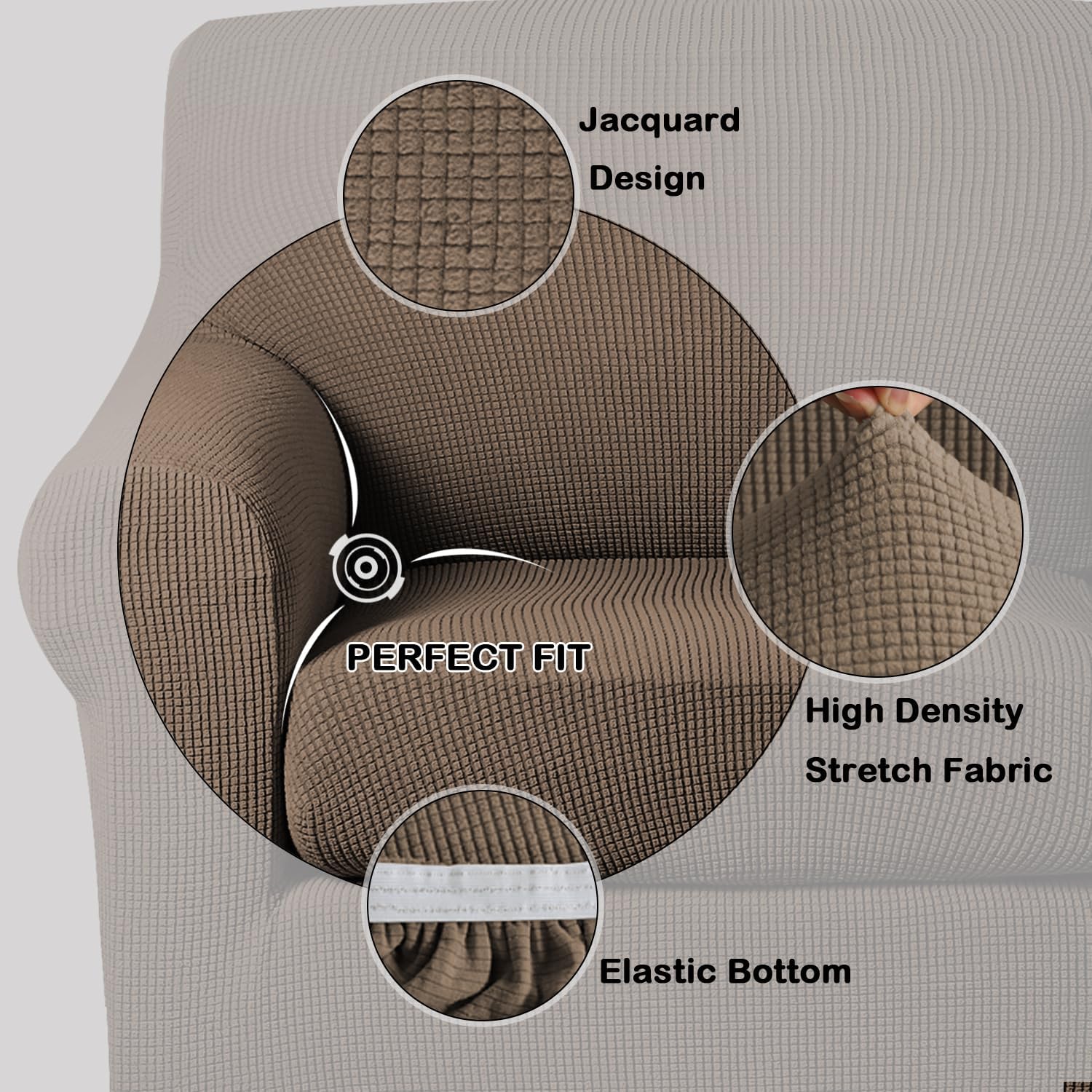 2 Piece Chair Covers Chair Slipcovers