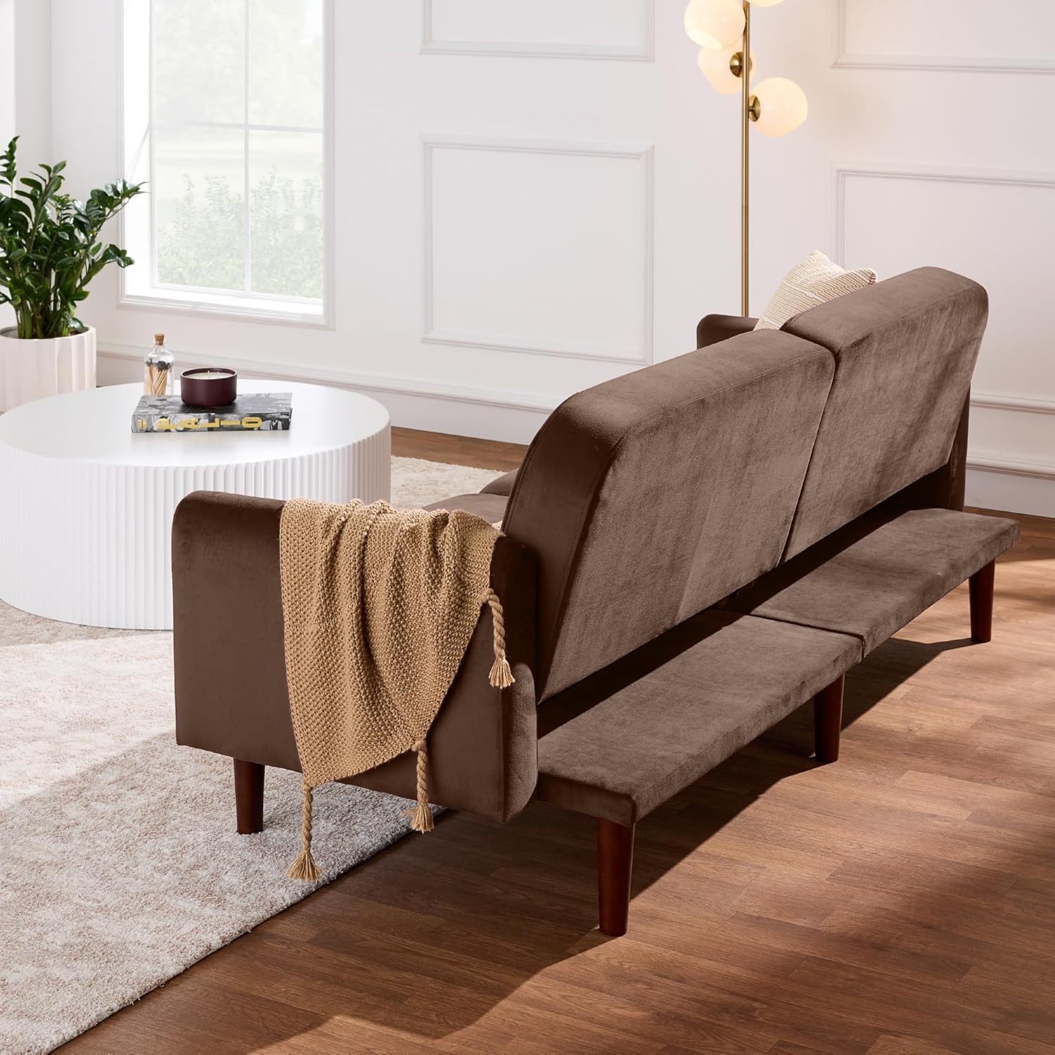 Velvet Loveseat Sofa