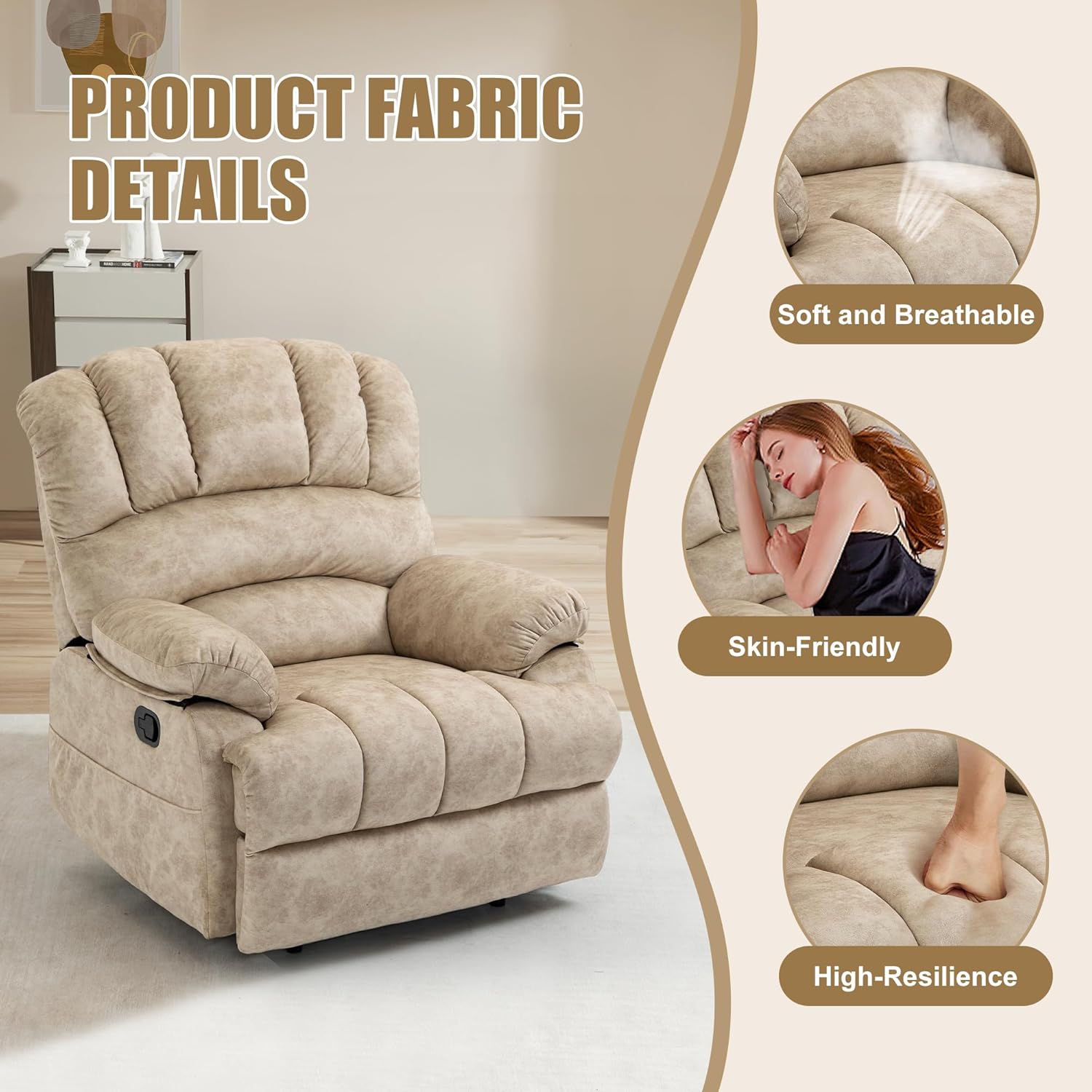 Oversized Recliner Chairs for Adults