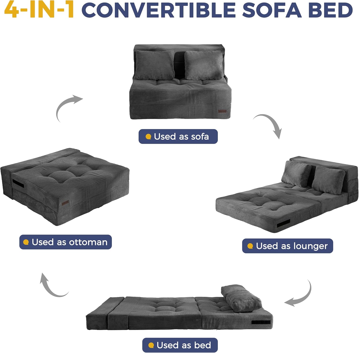 Convertible Sofa Bed