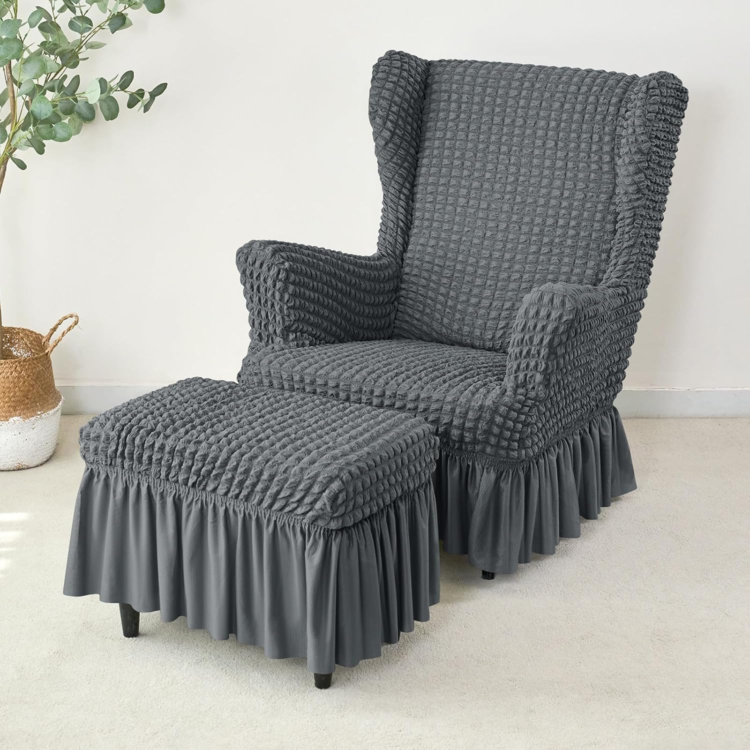 Wingback Chair Slipcover
