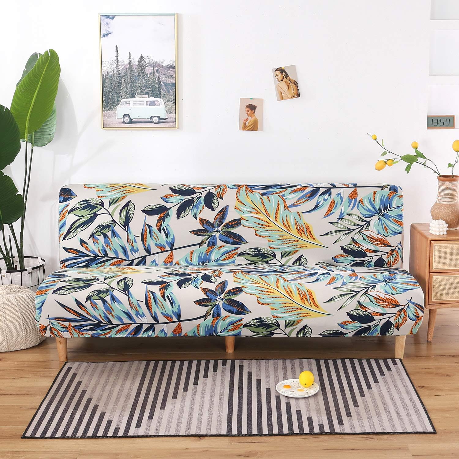 Printed Futon Cover