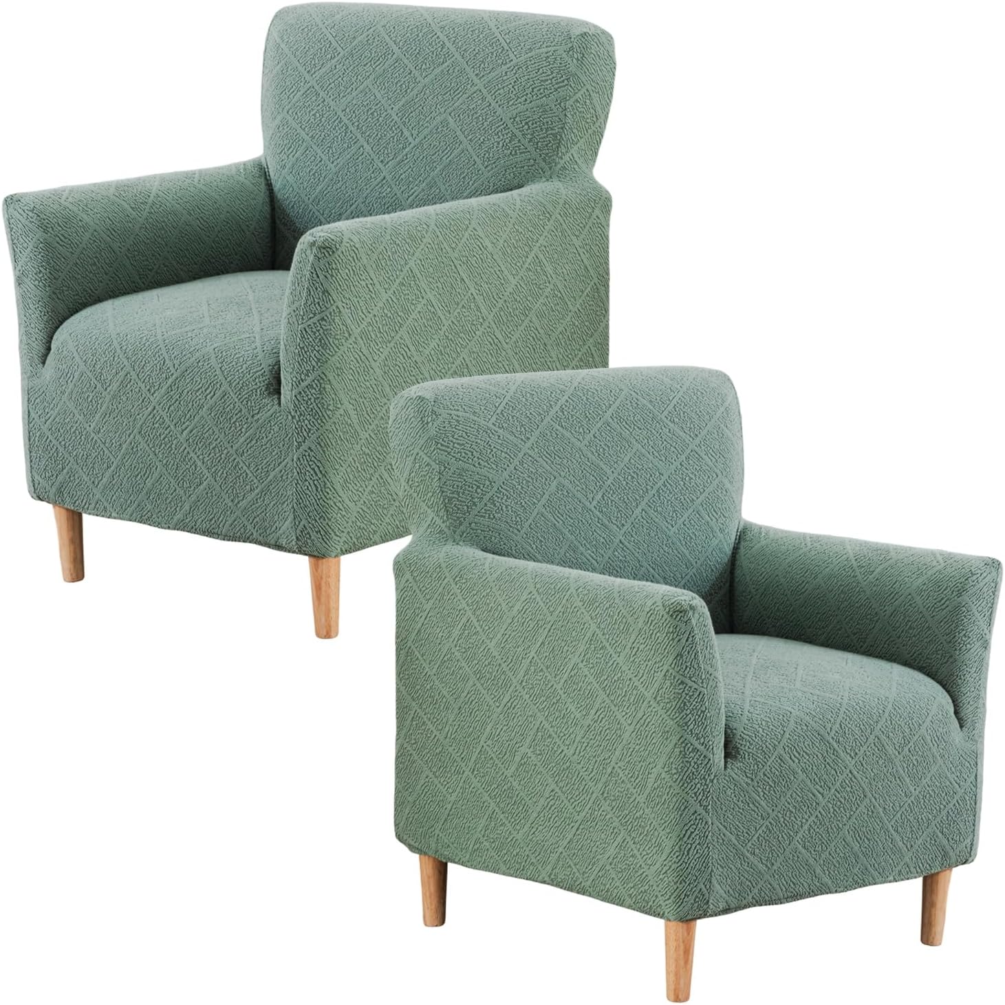 Printed Banquet Armchair Slipcovers Soft Chair Covers Armchair 1-Piece Stretch Chair Covers for Living Room Nonslip Outdoor Armchair Slipcover Kids Pets Friendly Furniture Protector,01