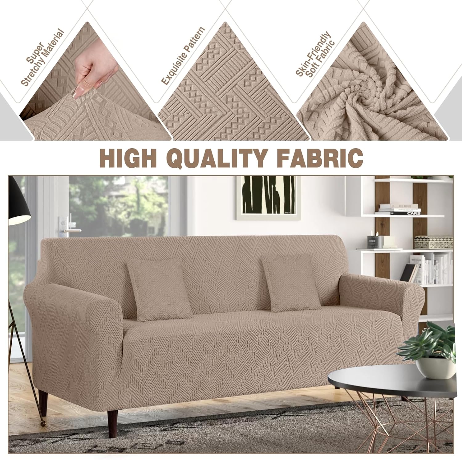 Stretch Sofa Cover 1 Piece Couch Covers