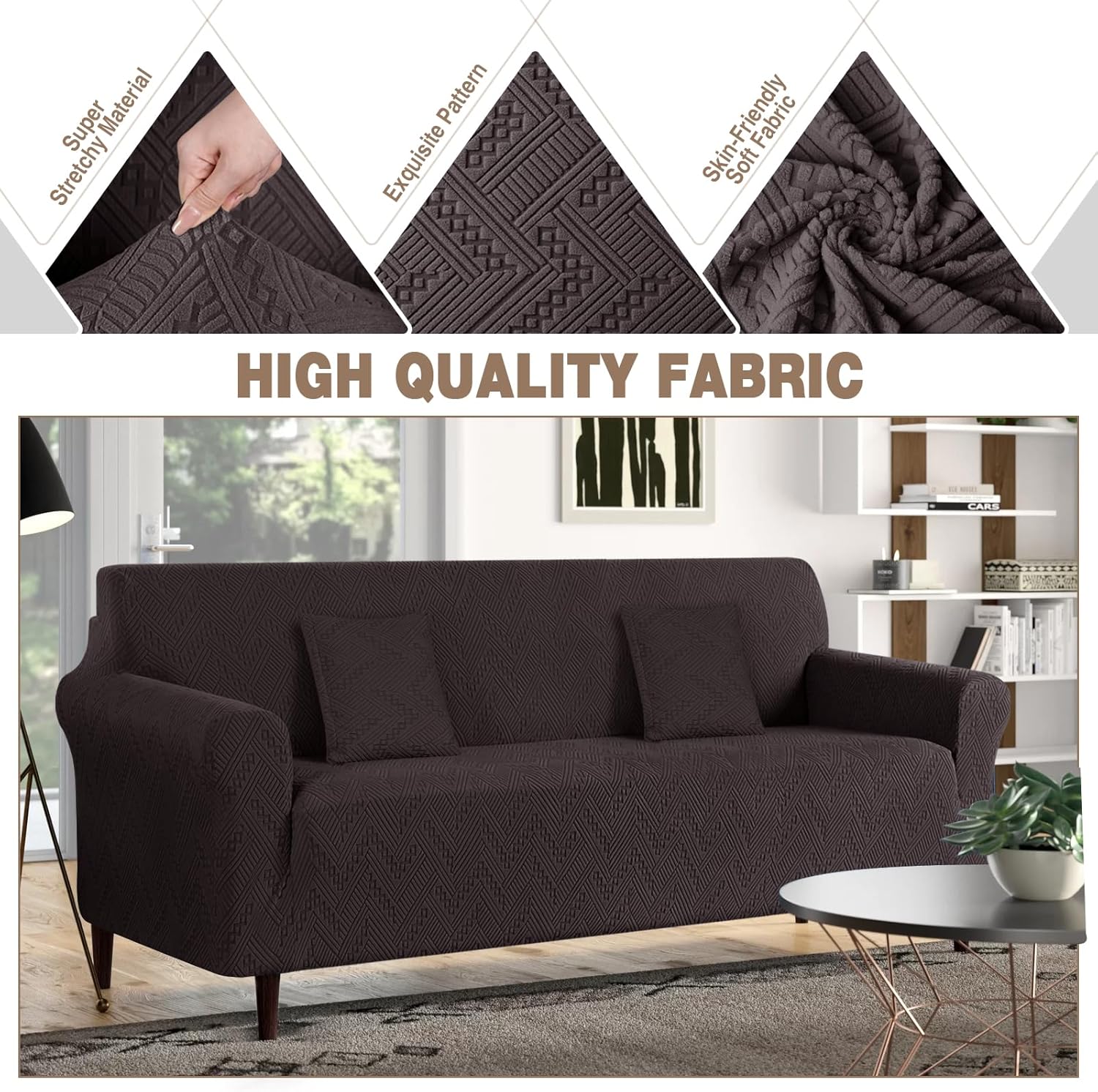 Stretch Sofa Cover 1 Piece Couch Covers