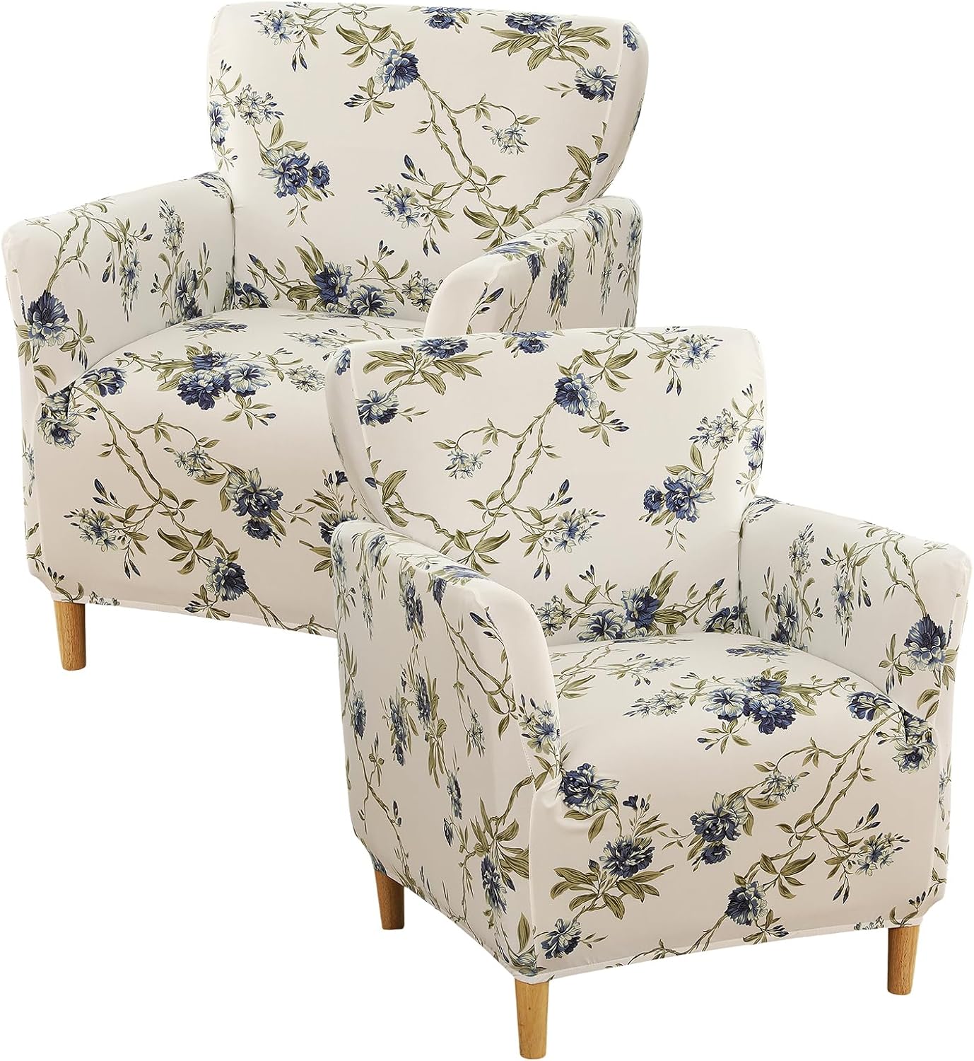 Printed Banquet Armchair Slipcovers Soft Chair Covers Armchair 1-Piece Stretch Chair Covers for Living Room Nonslip Outdoor Armchair Slipcover Kids Pets Friendly Furniture Protector,01