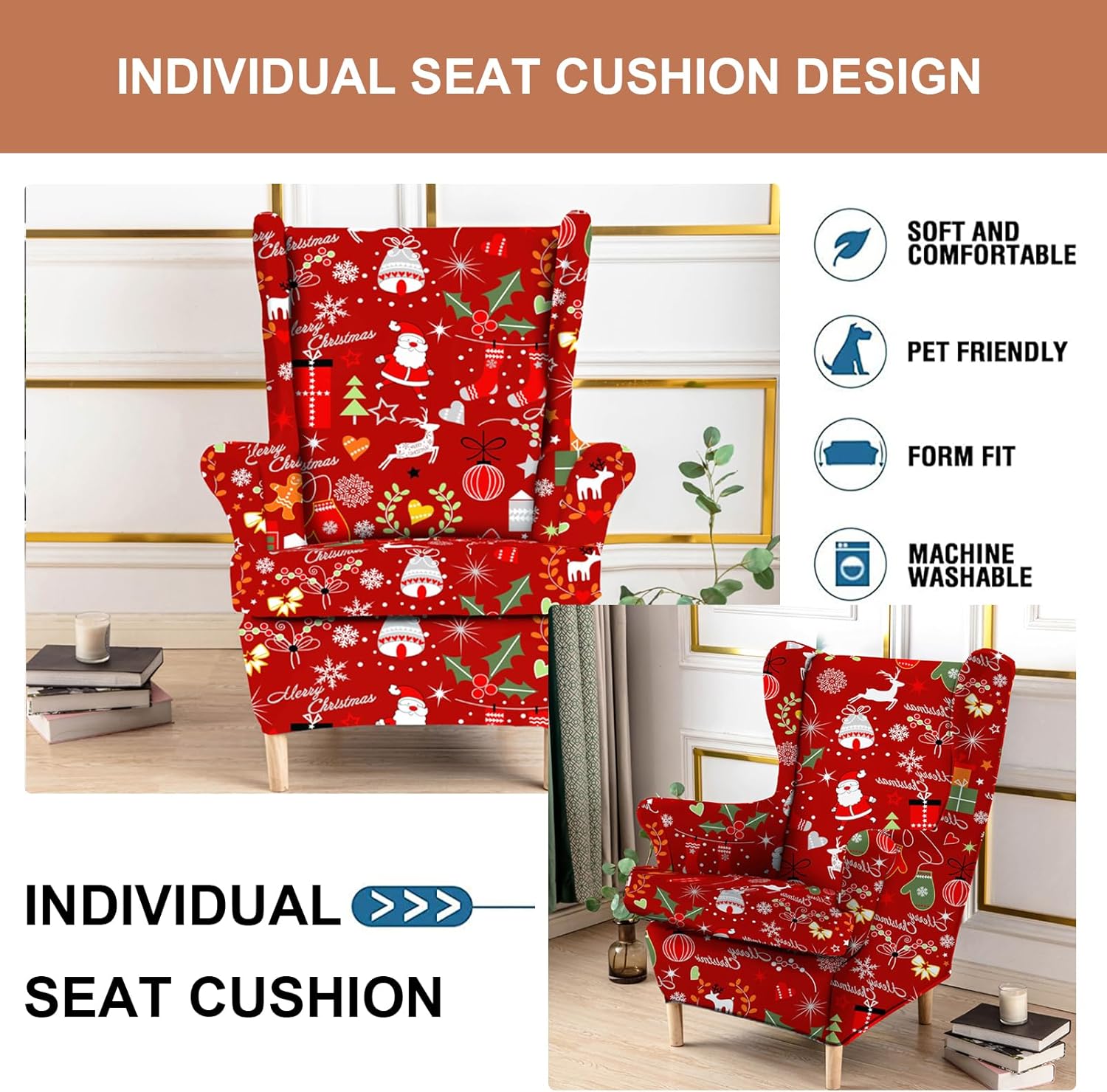 Wingback Chair Slipco