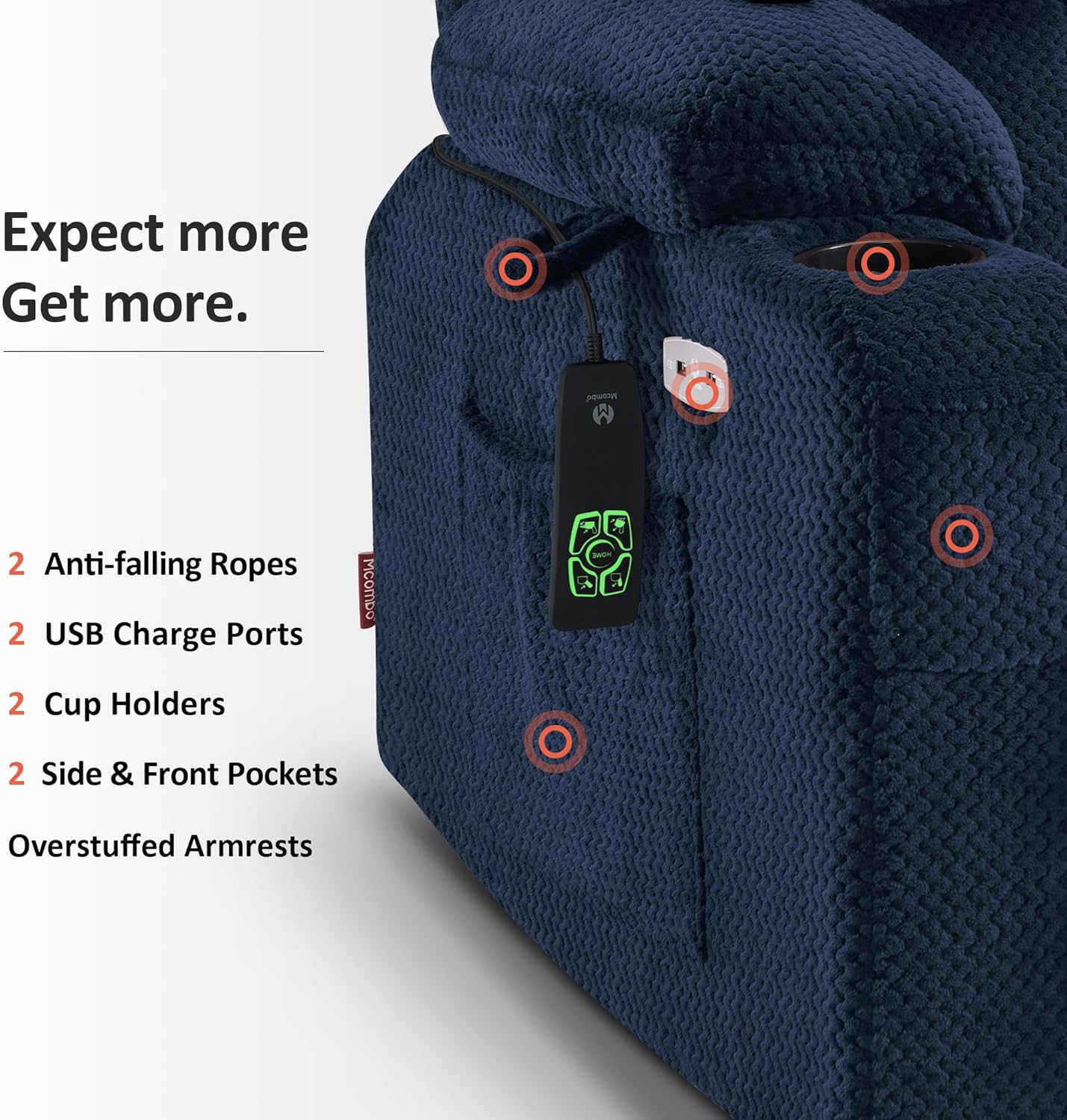 Dual Motor Large Power Lift Recliner Chair