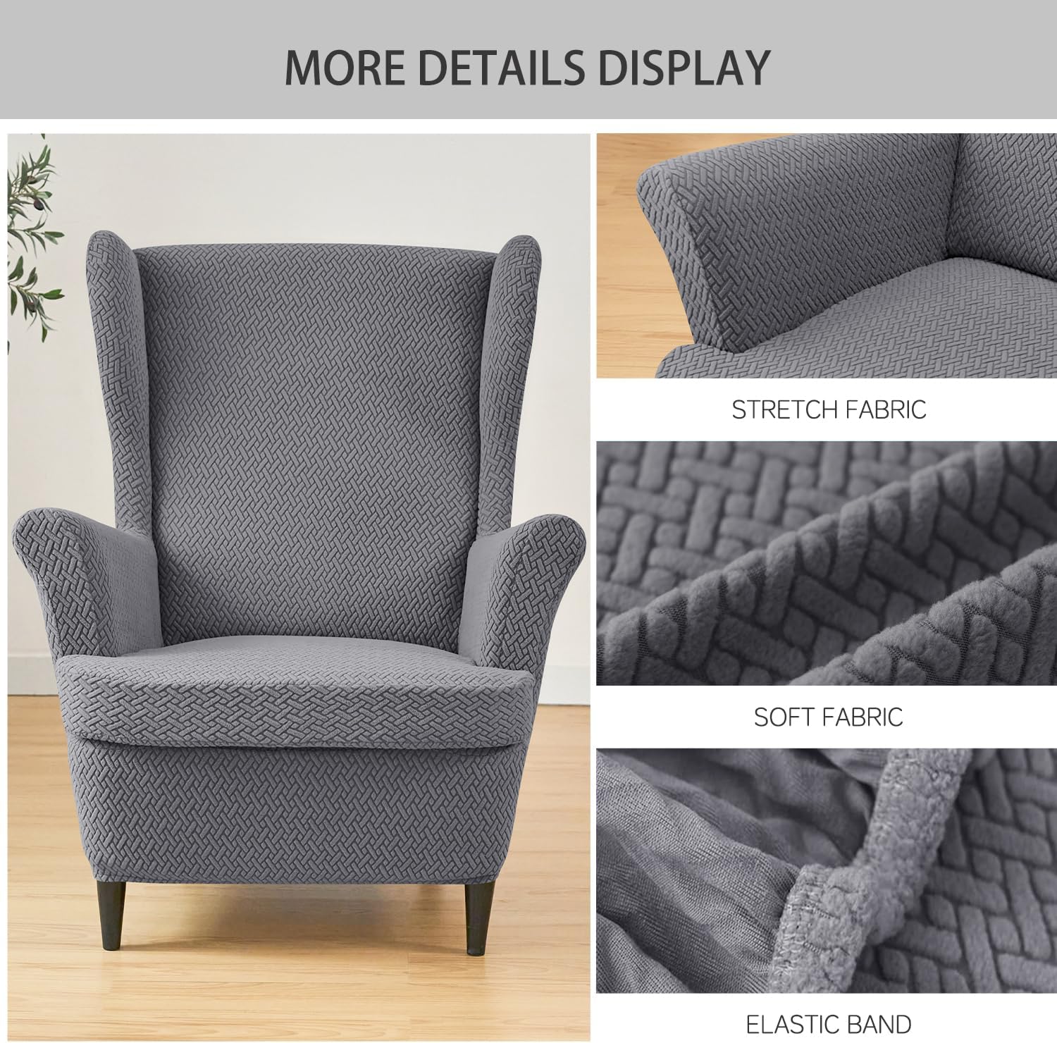 Wingback Chair Cover