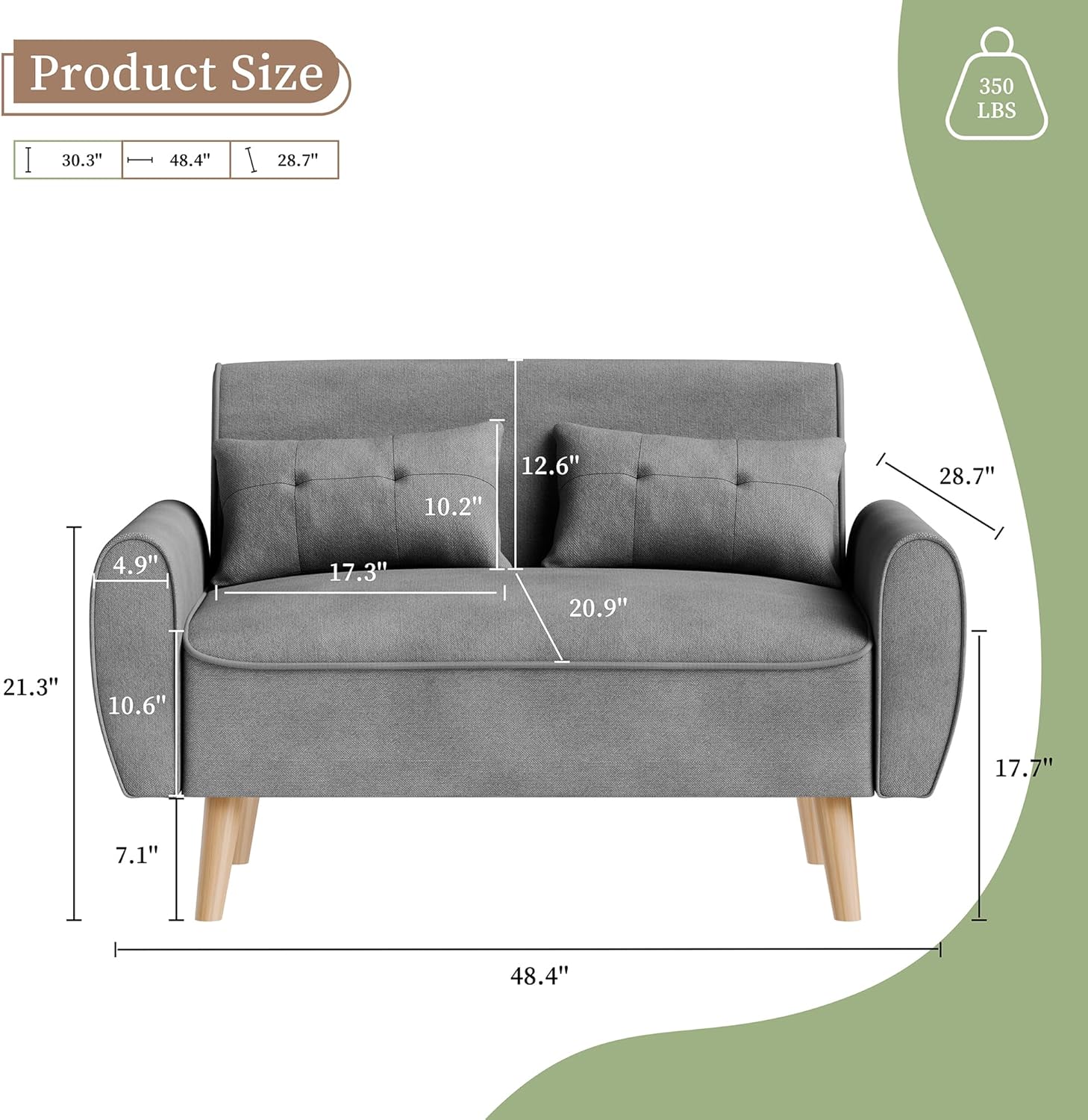 Loveseat Sofa