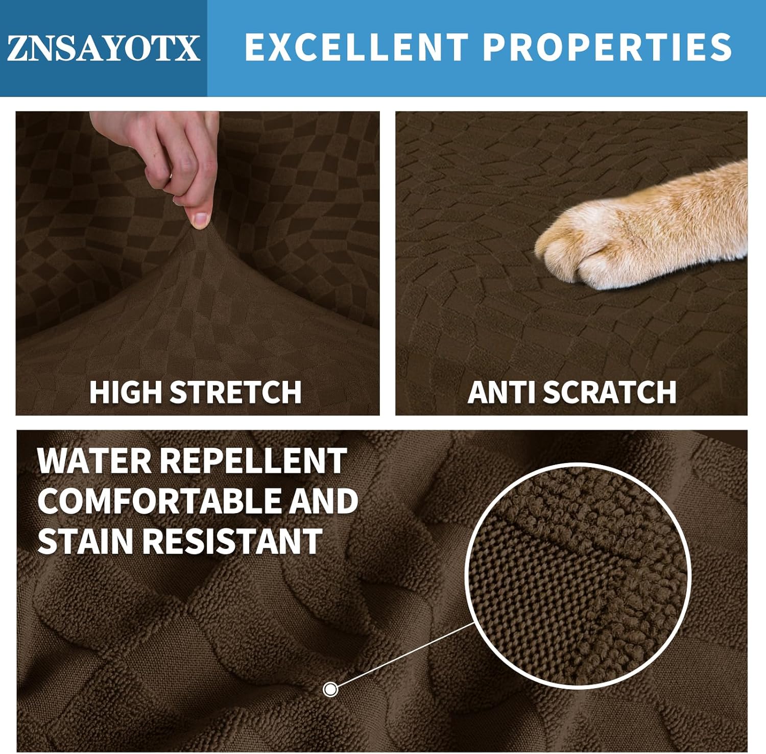 Rectangle Footrest Slipcovers