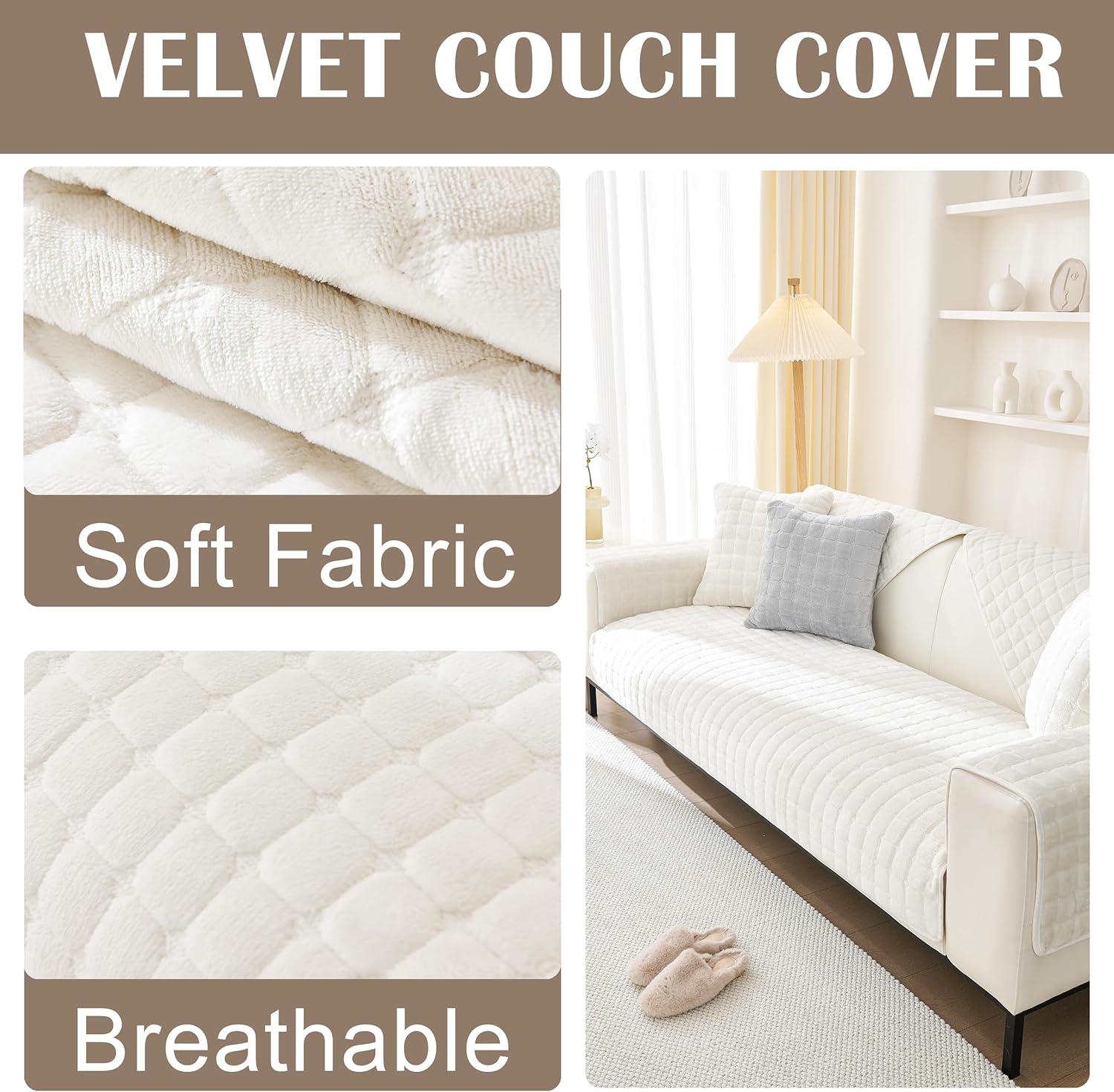 Couch Cover Sofa Covers Washable,
