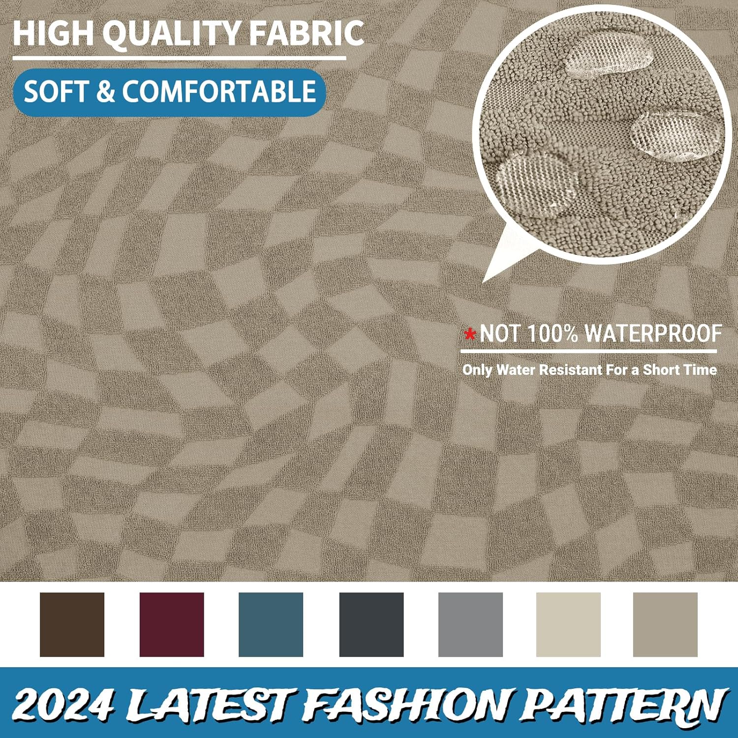 Rectangle Footrest Slipcovers