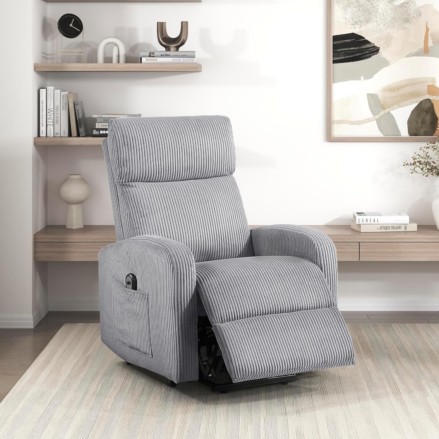 Recliner Chair Armchair Push Back Recliner