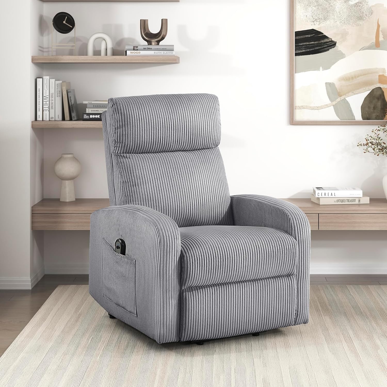 Recliner Chair Armchair Push Back Recliner