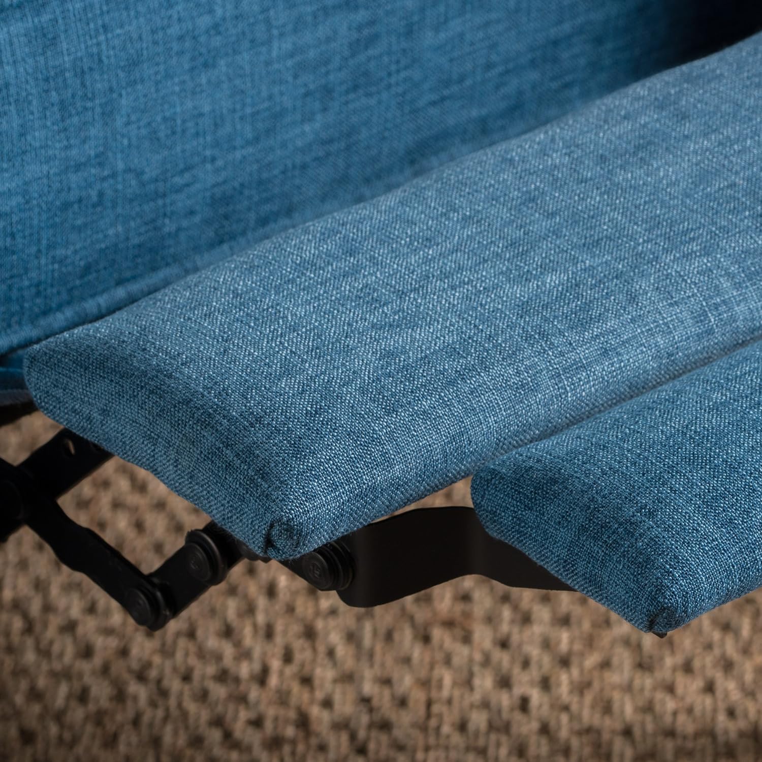 Modern Fabric Recliners, 2-Pcs Set