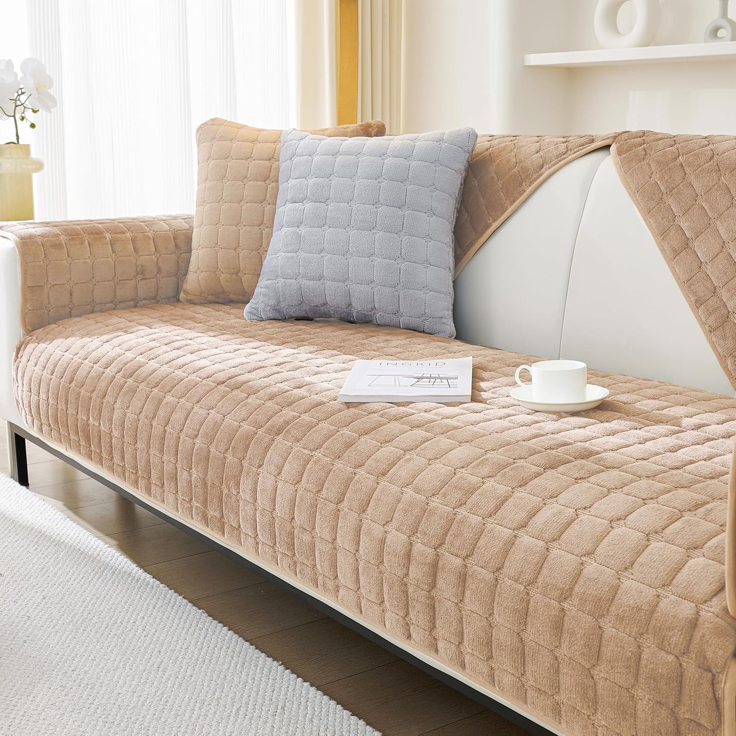 Couch Cover Sofa Covers Washable,