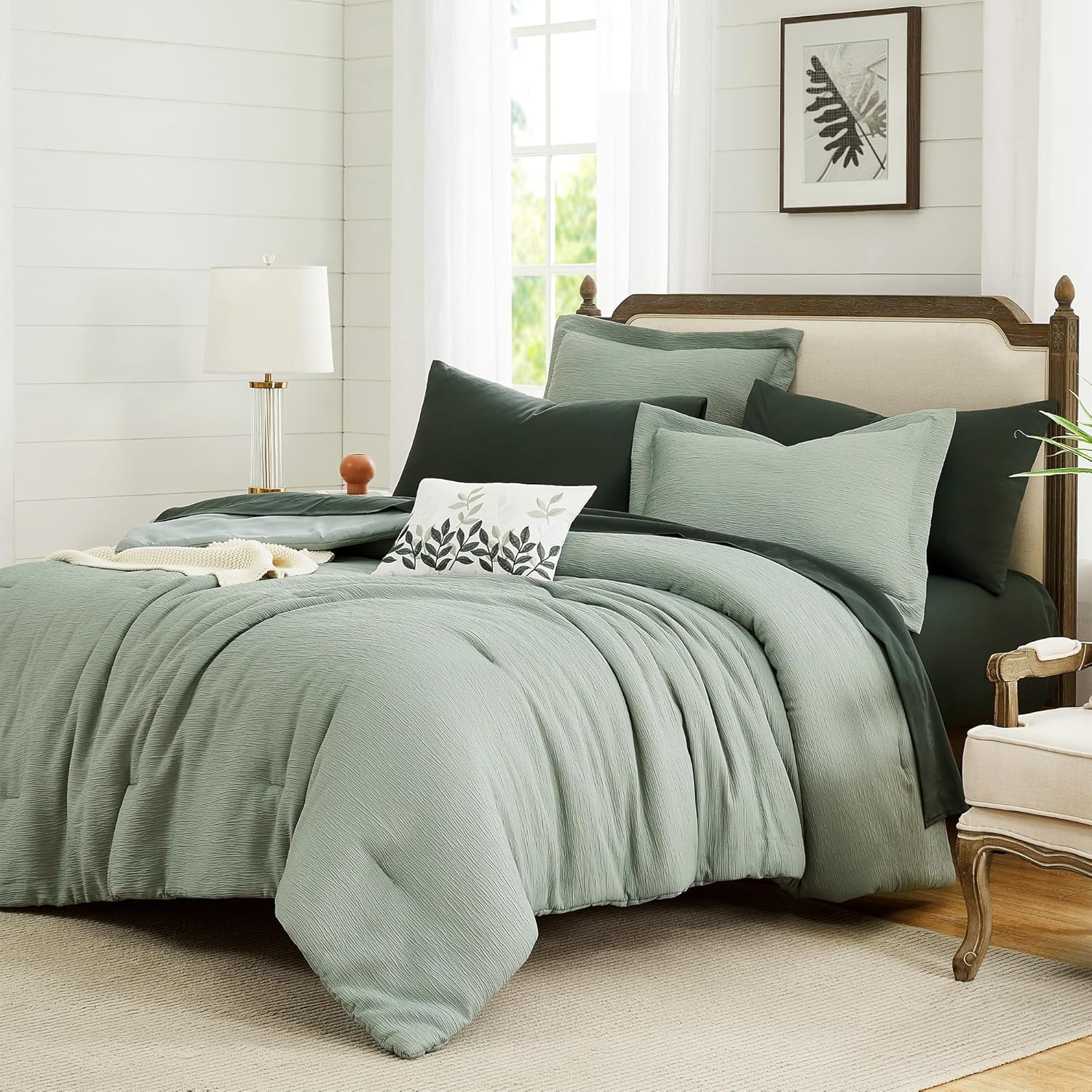 Charcoal Grey Queen Comforter Set