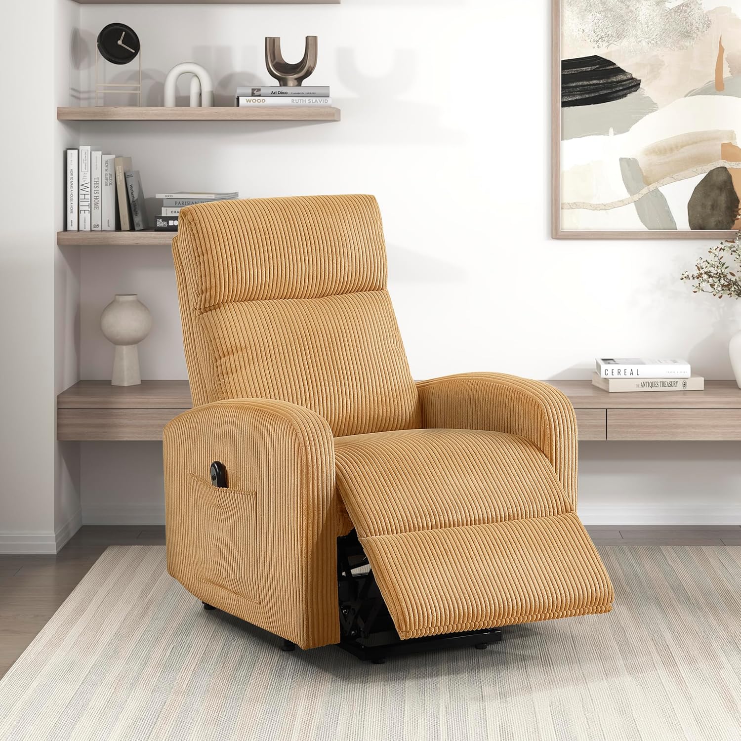 Recliner Chair Armchair Push Back Recliner