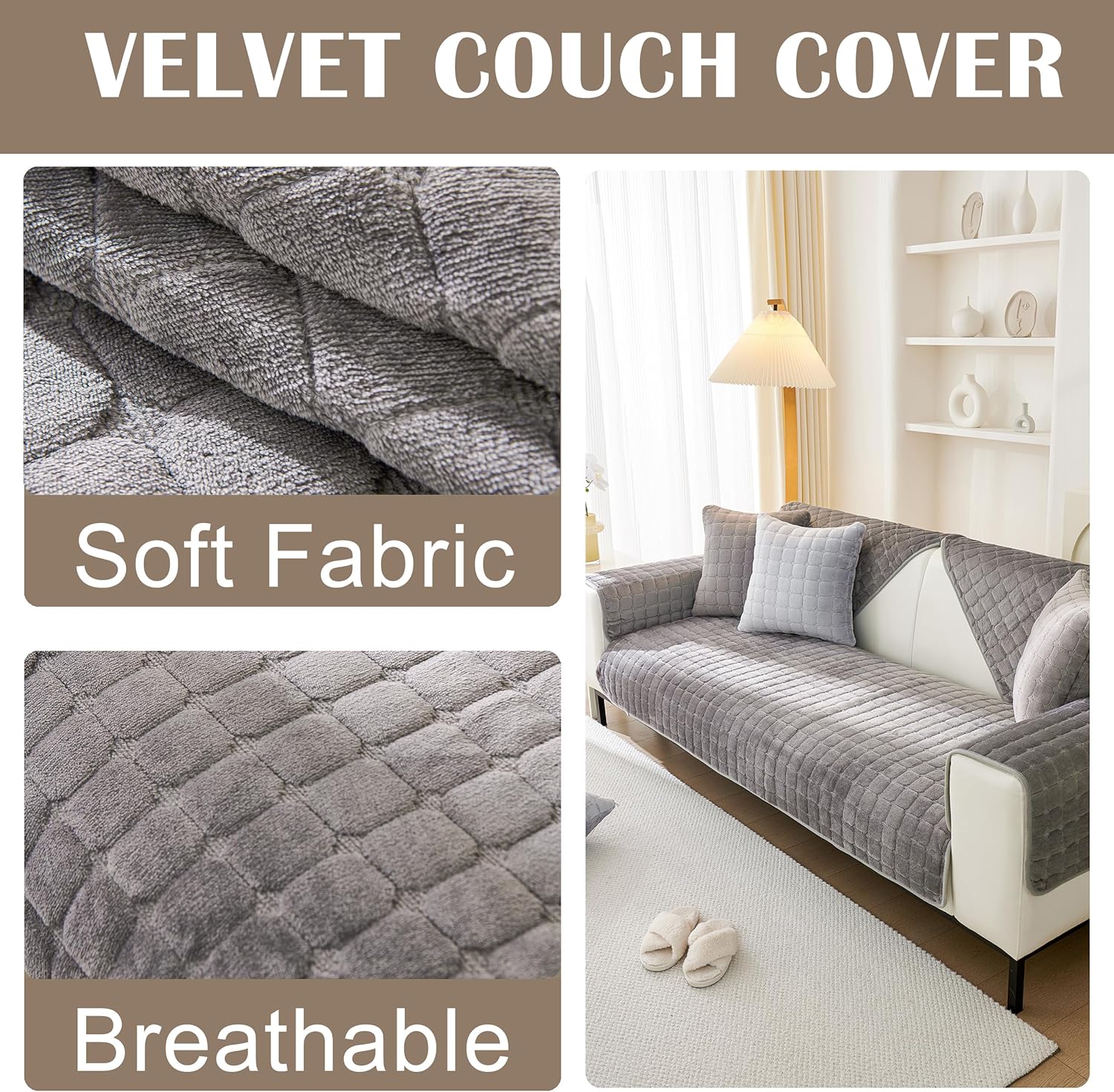 Couch Cover Sofa Covers Washable,