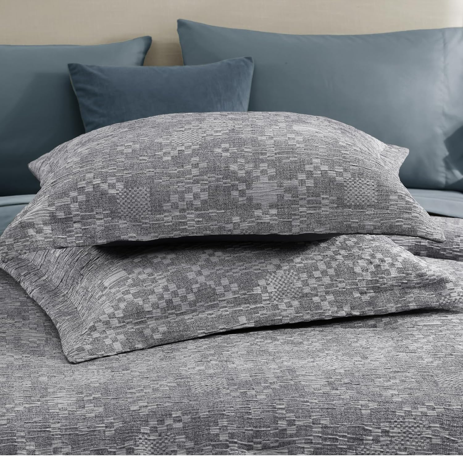 Charcoal Grey Queen Comforter Set