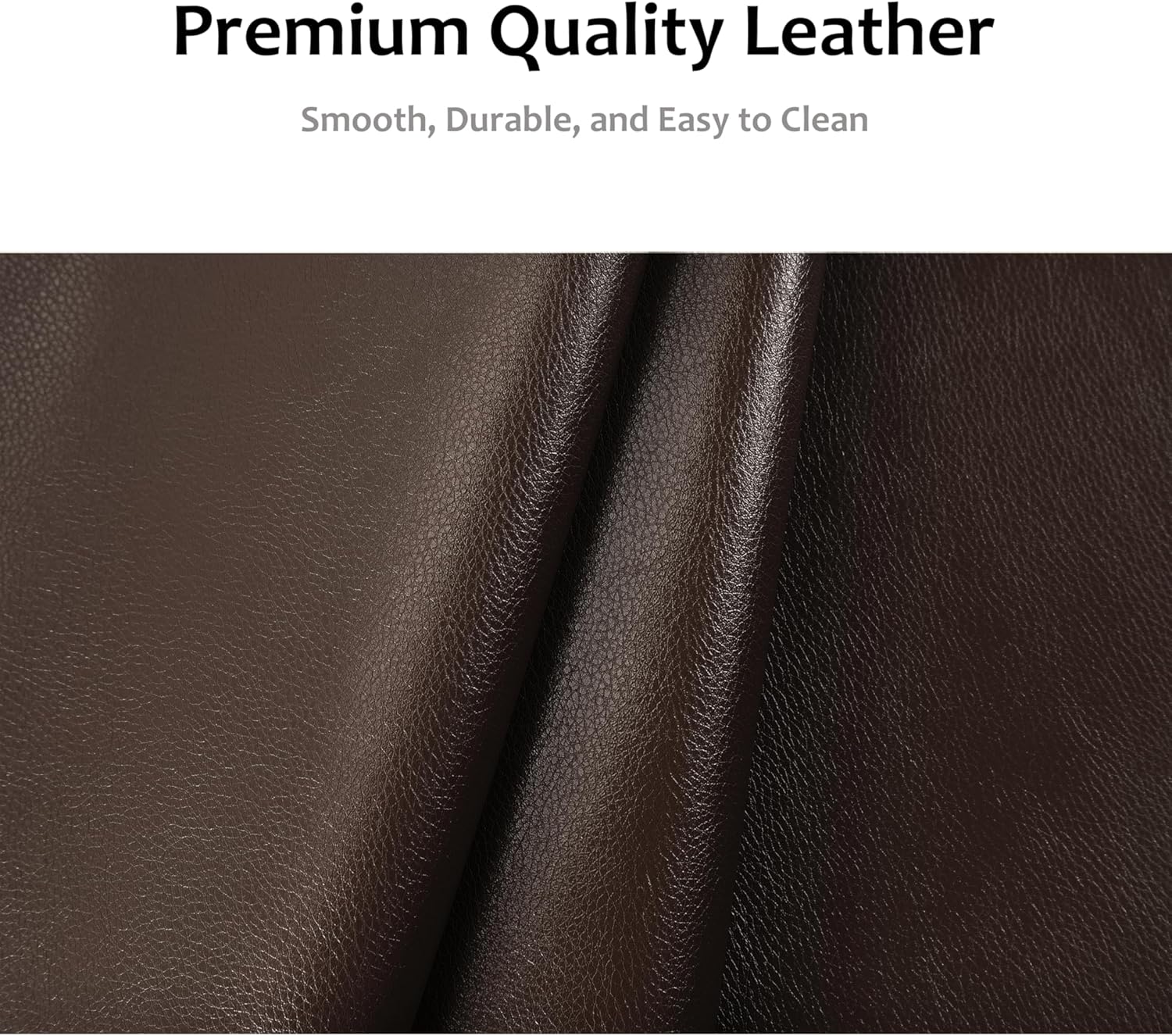 Leather Recliner Chair, Manual Recliner