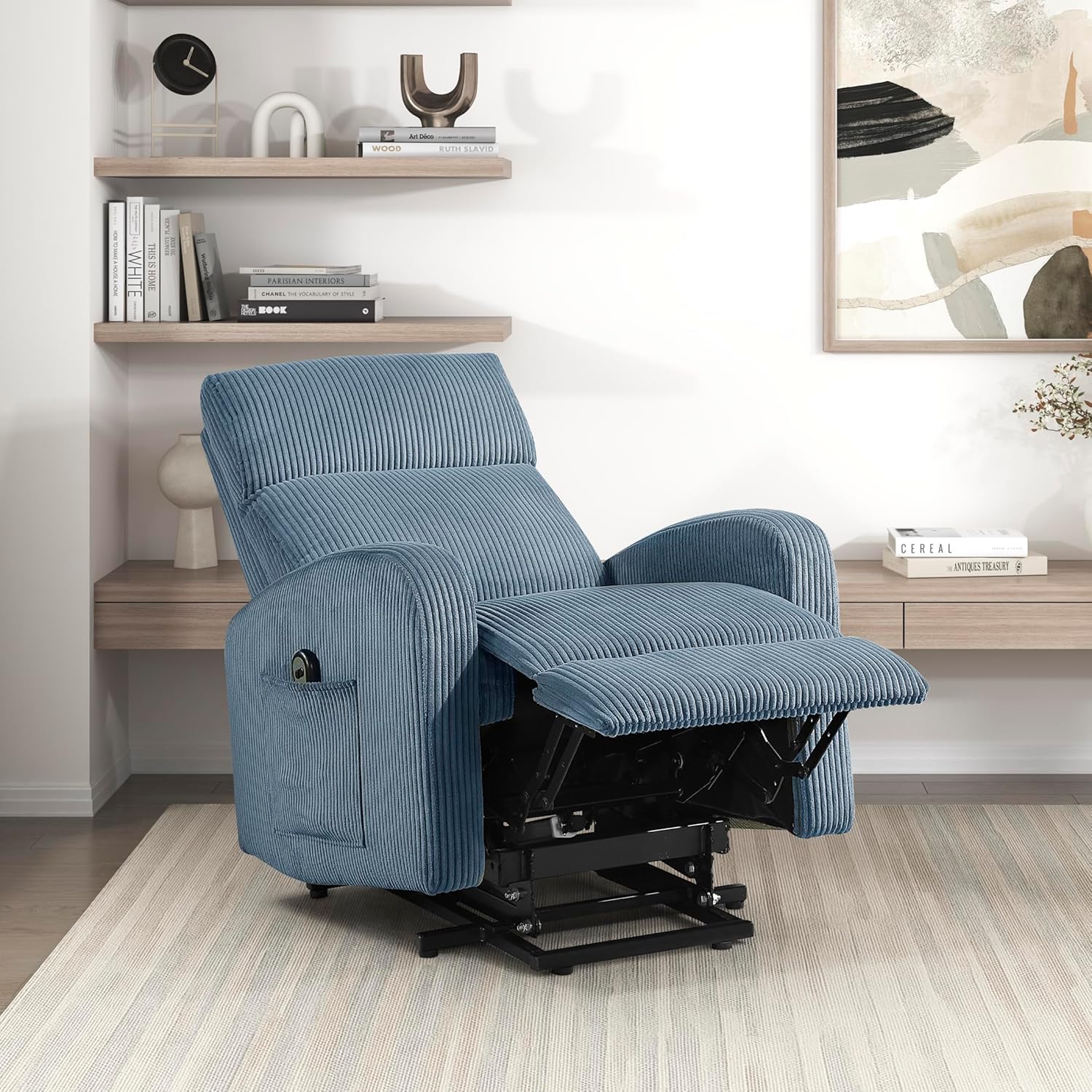 Recliner Chair Armchair Push Back Recliner