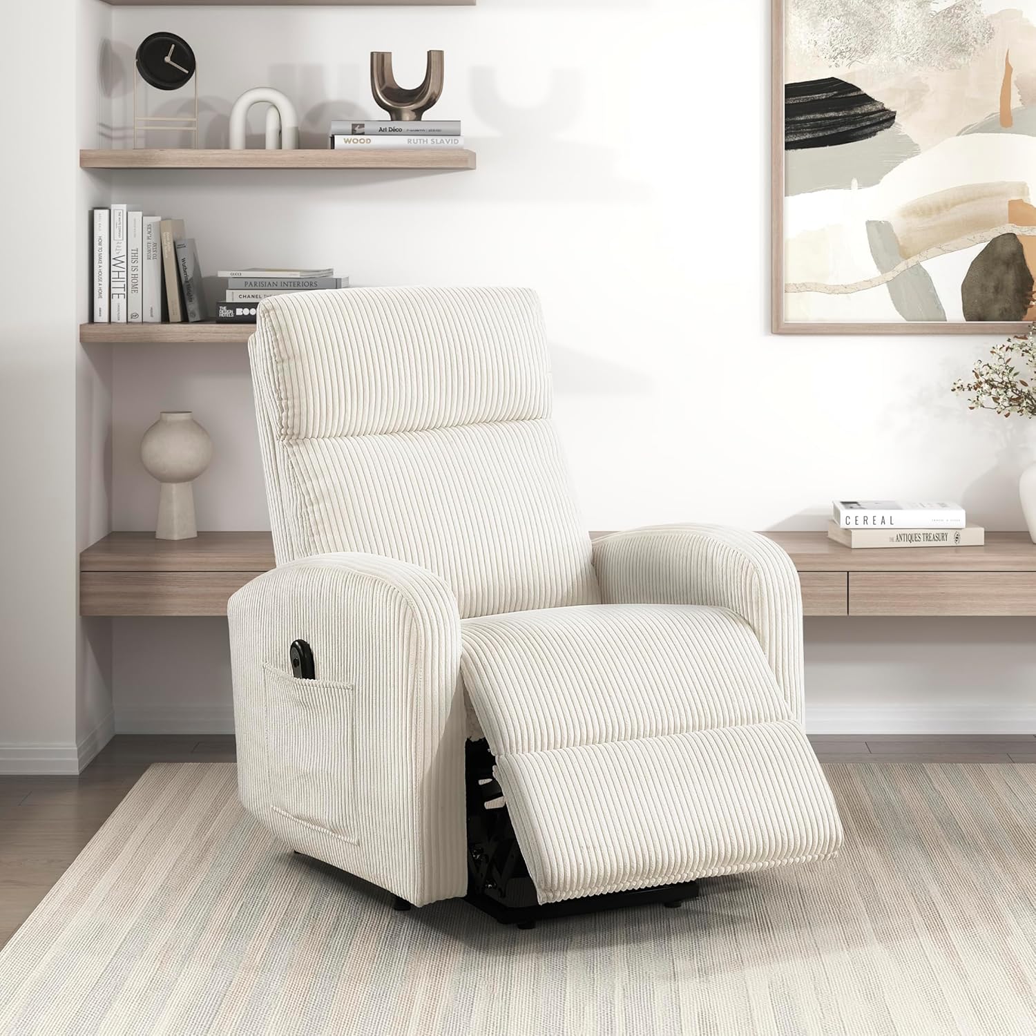 Recliner Chair Armchair Push Back Recliner