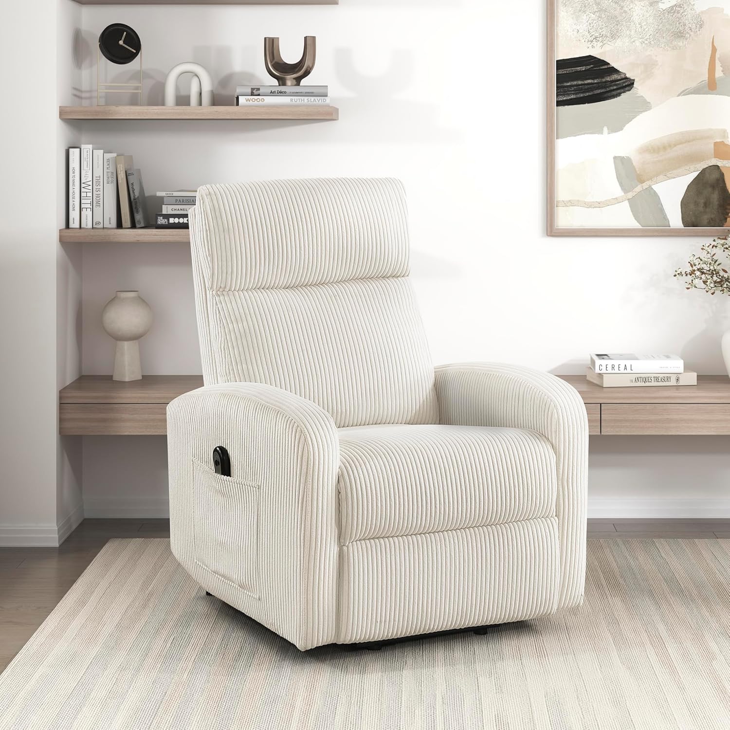 Recliner Chair Armchair Push Back Recliner