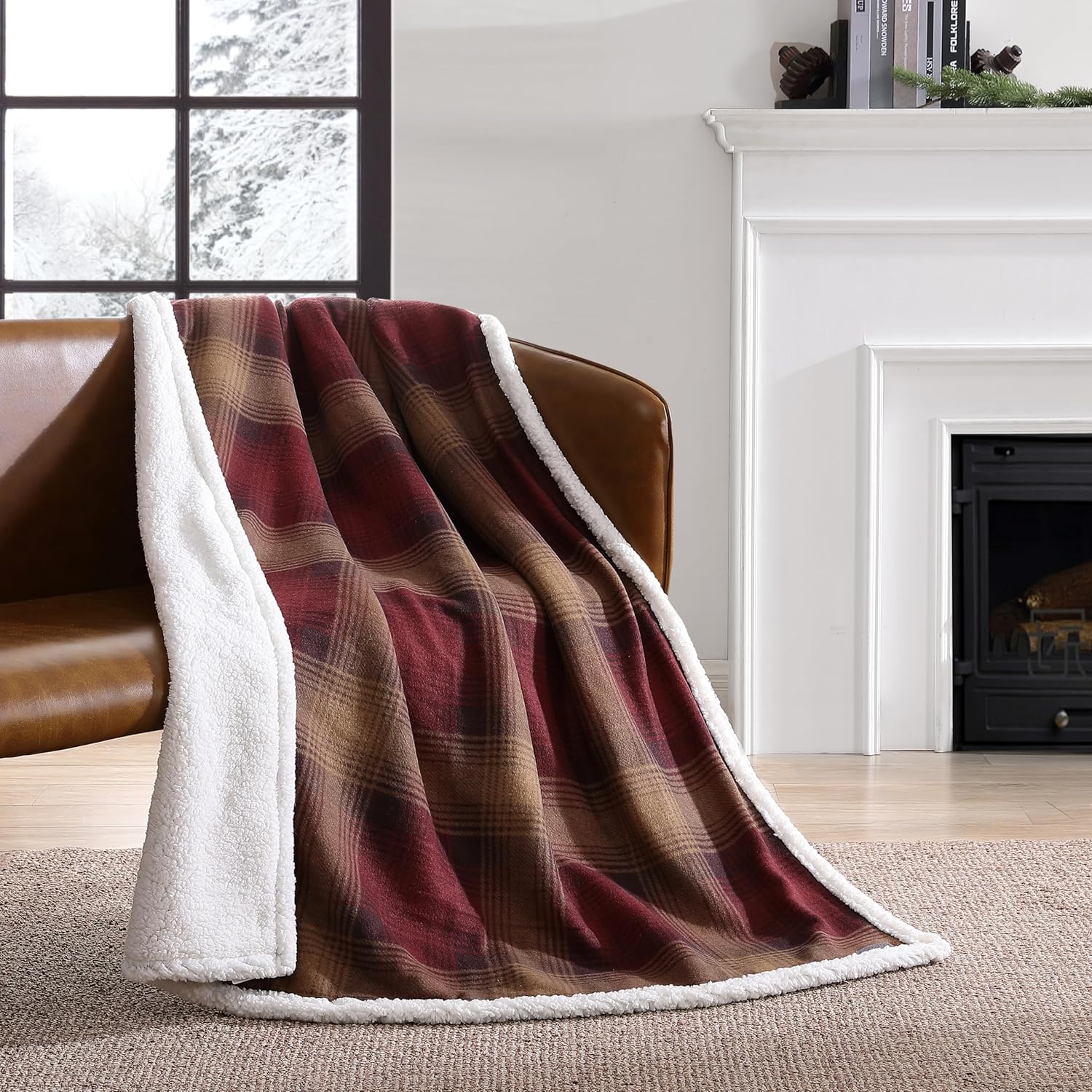 Blanket, Super Soft Reversible Sherpa