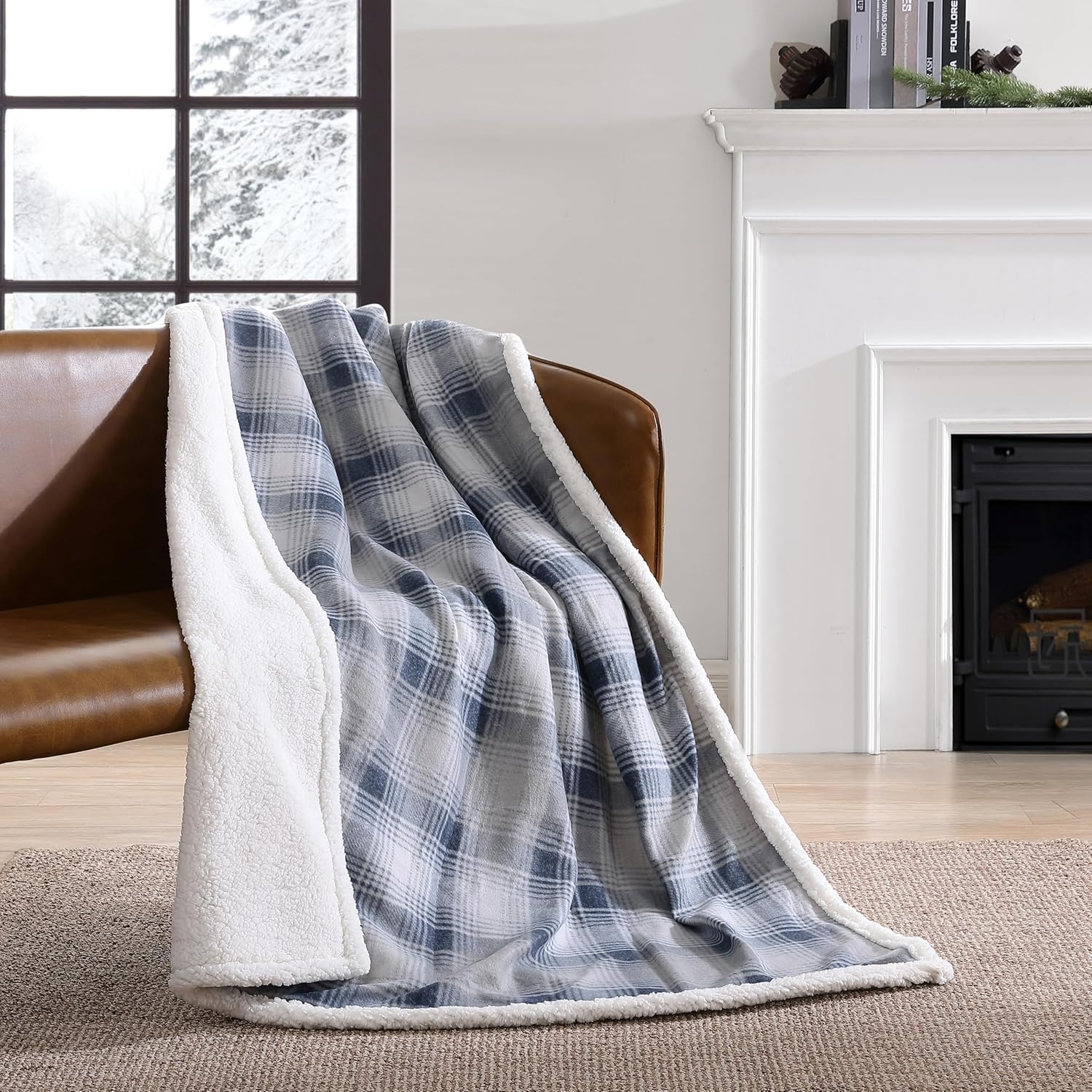 Blanket, Super Soft Reversible Sherpa