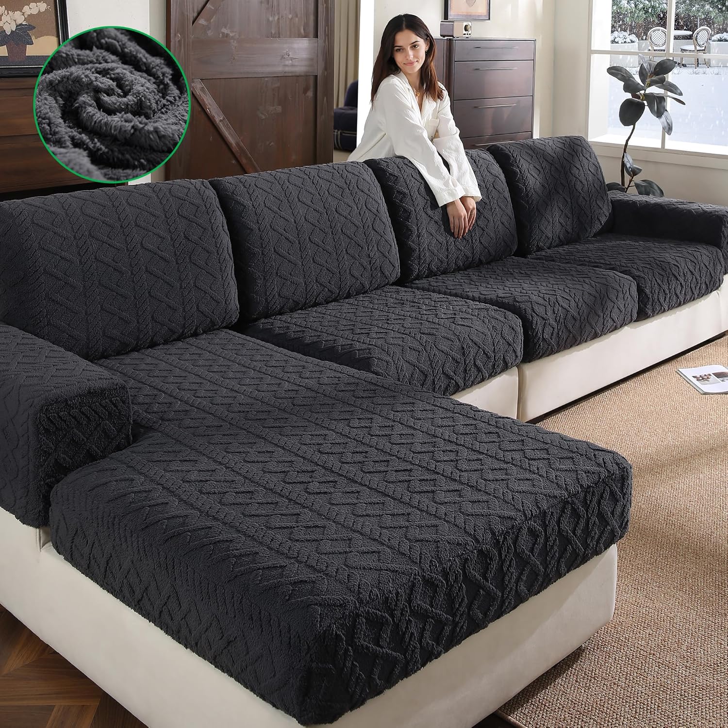 Couch Cushion Covers,