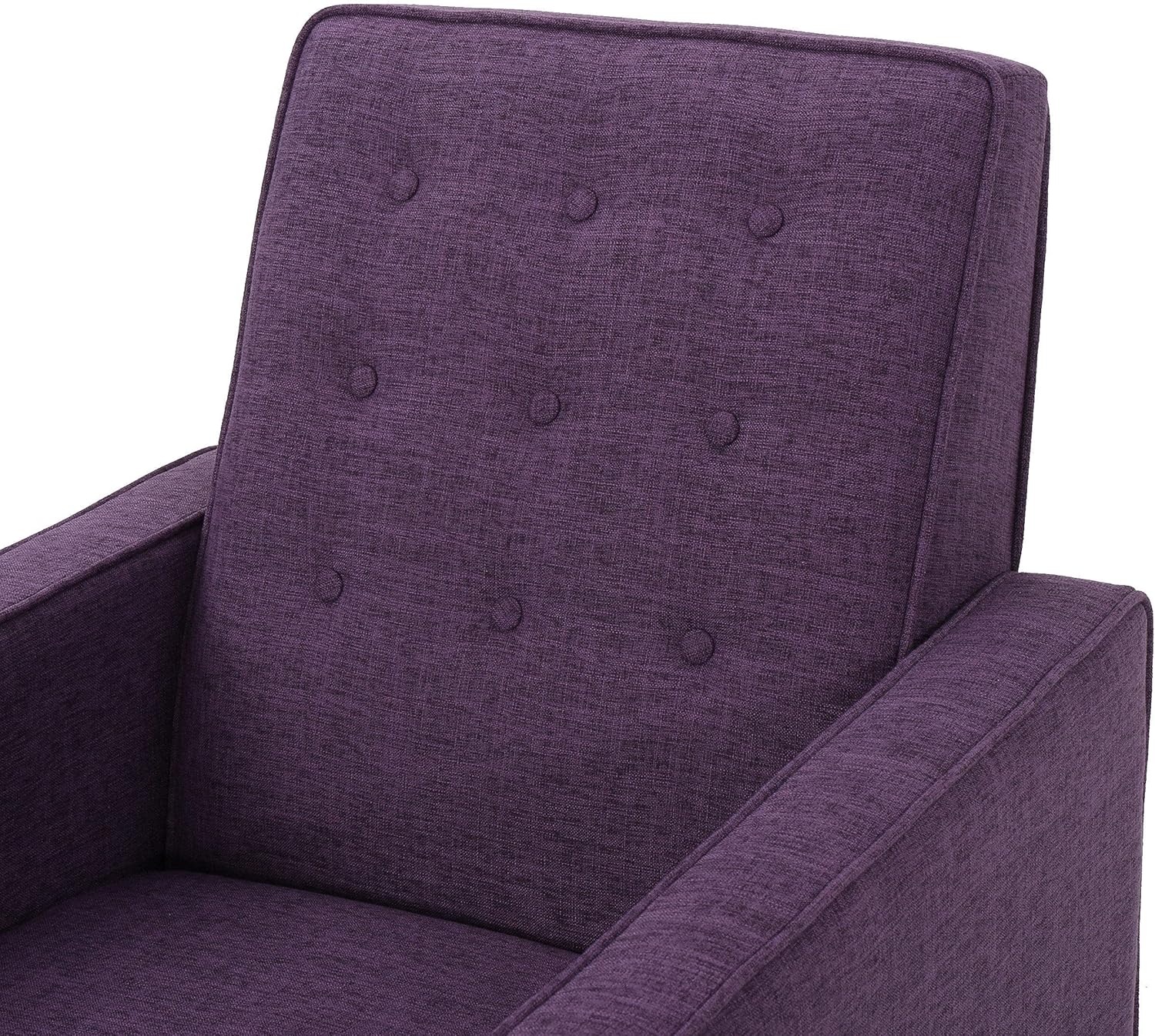 Modern Fabric Recliners, 2-Pcs Set