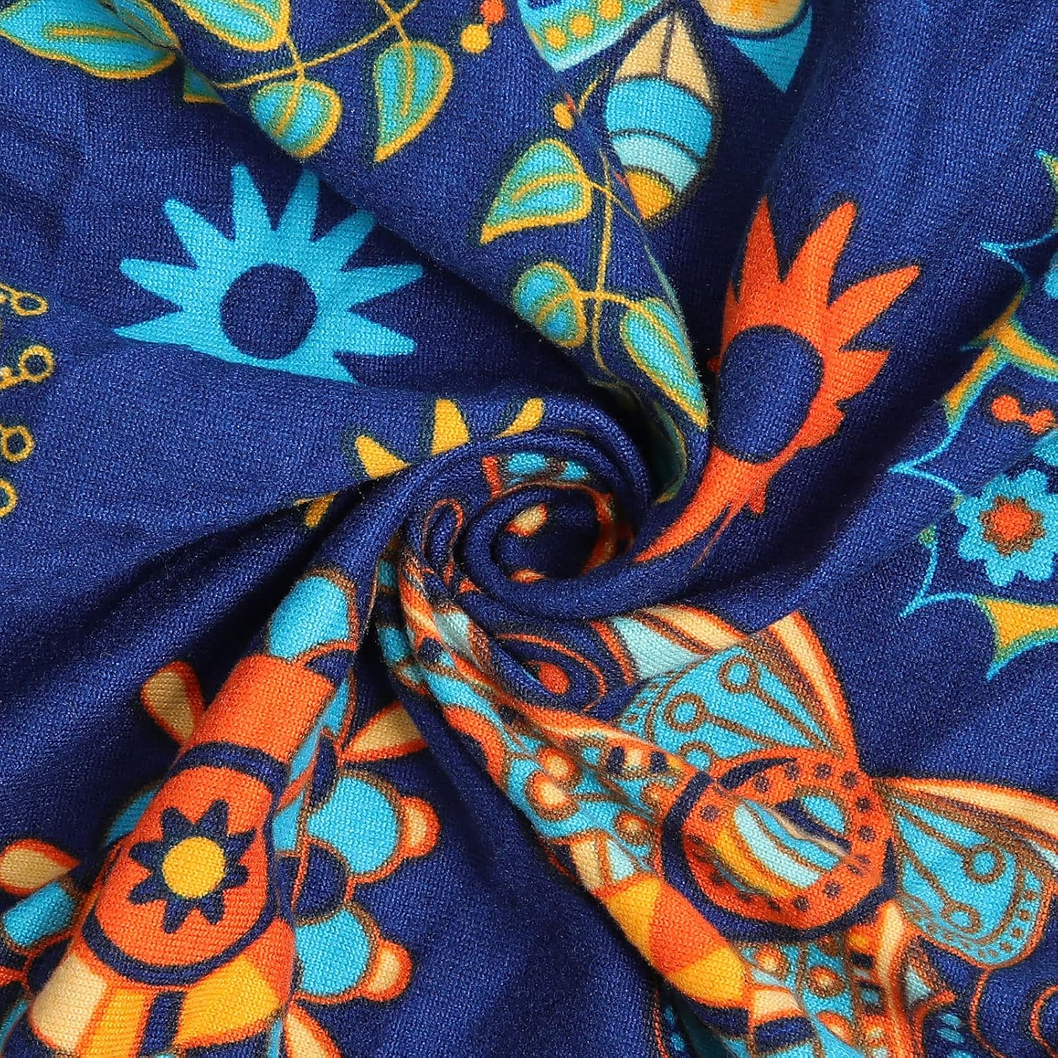 hyha Couch Covers, Chair/Sofa Covers, Floral Pattern, Stretch, Printed, 2 Pieces, Armchair Slipcover, Separate Couch Cushion Slipcover, Furniture Protector for Dogs(Armchair, Paisley Floral)