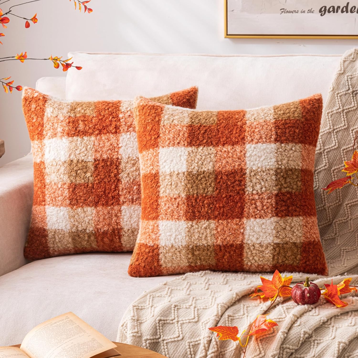 Fall Throw Pillow Covers