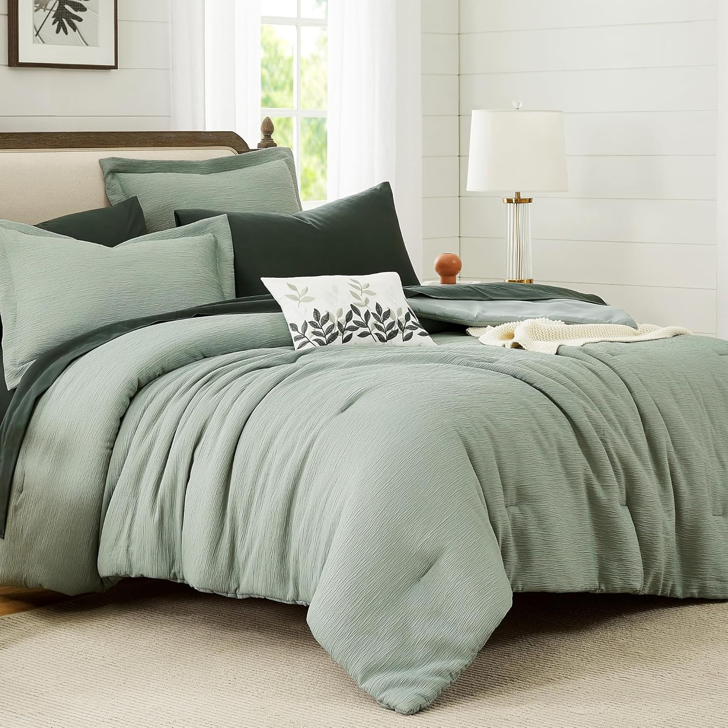 Charcoal Grey Queen Comforter Set