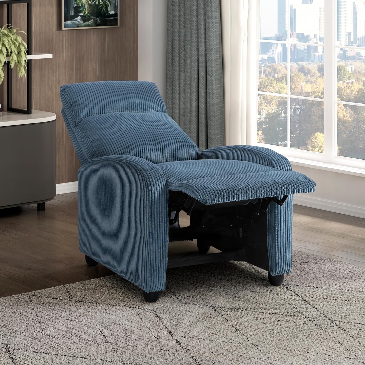 Recliner Chair Armchair Push Back Recliner
